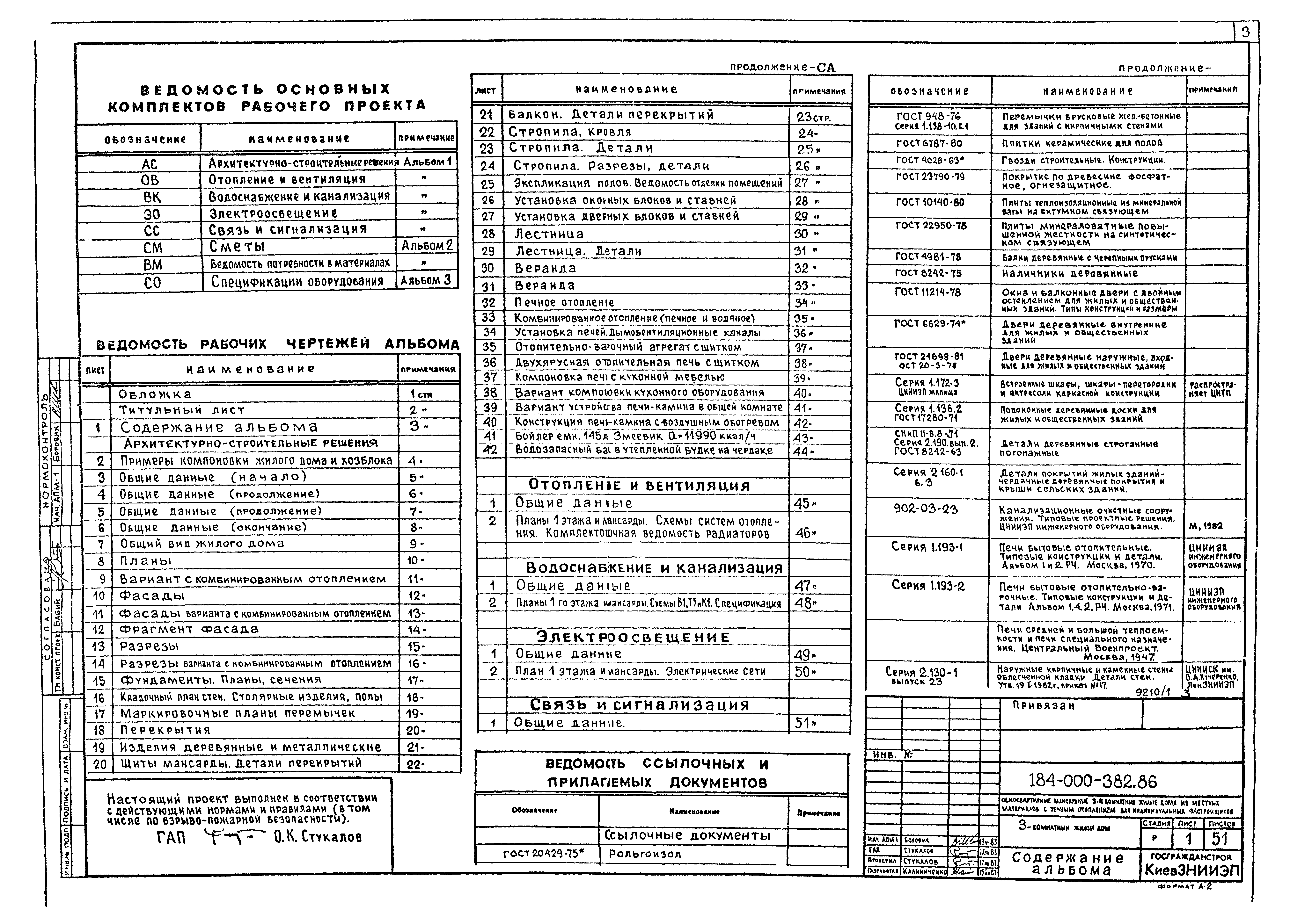 Типовой проект 184-000-382.86