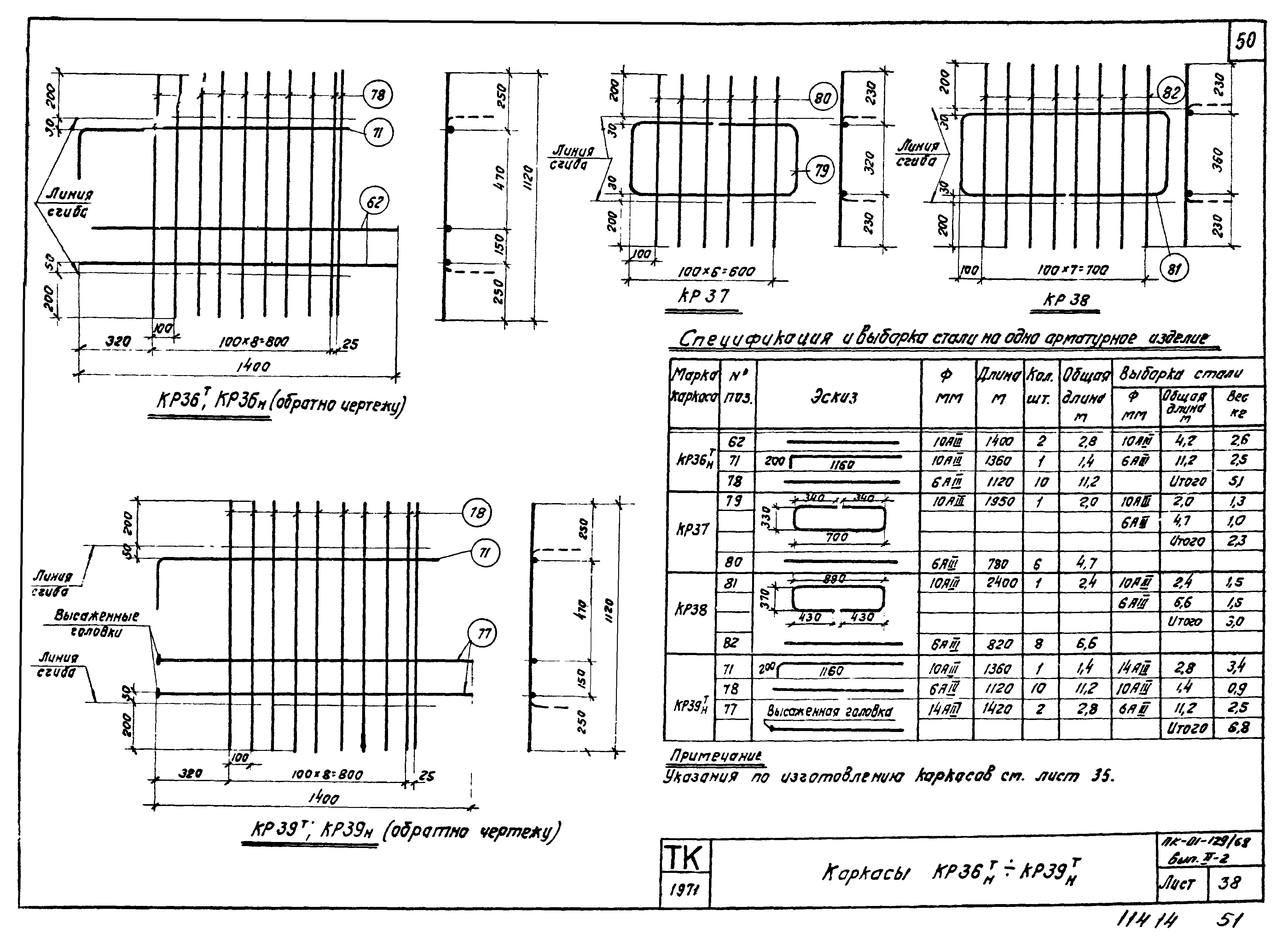 Серия ПК-01-129/68