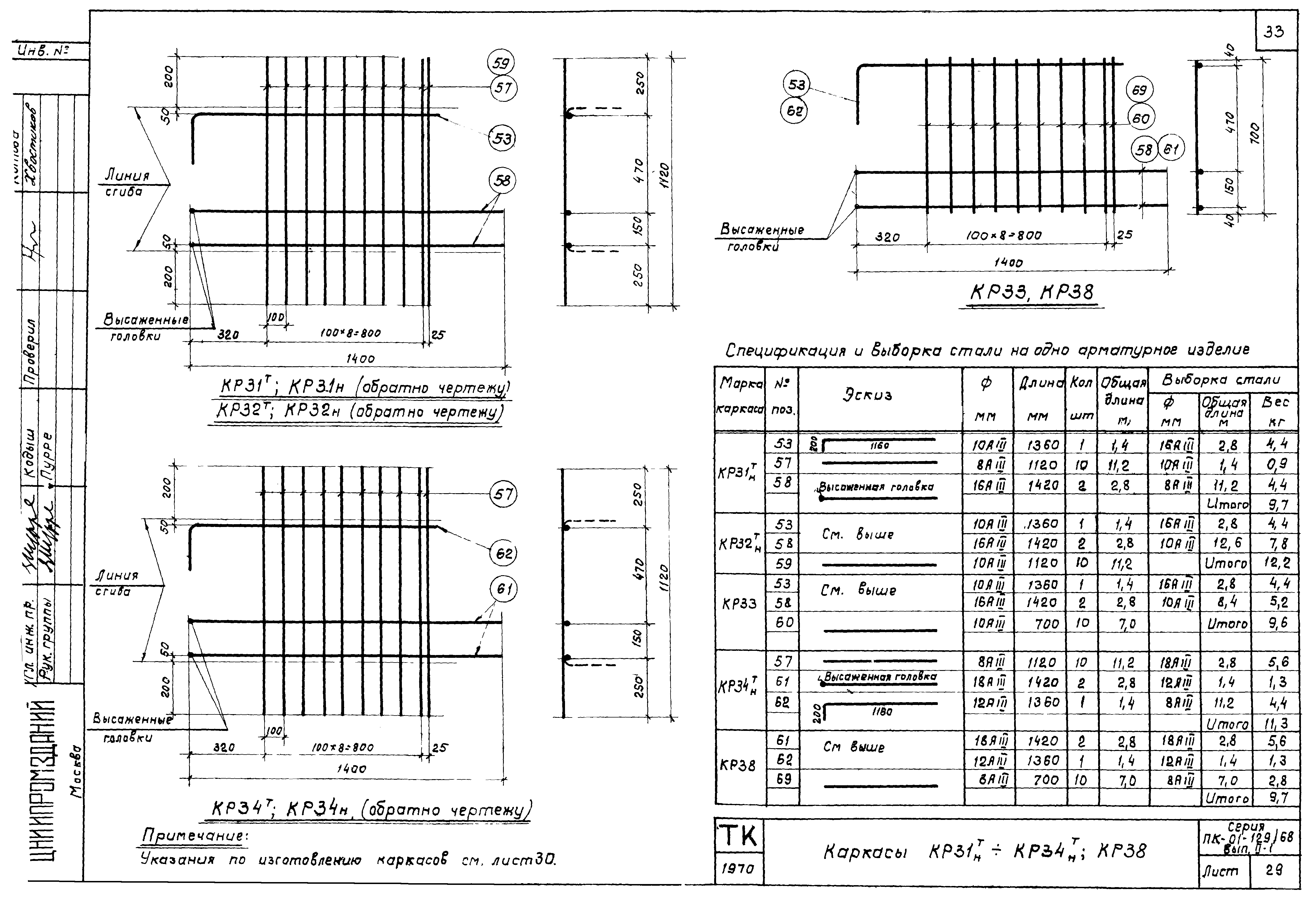 Серия ПК-01-129/68