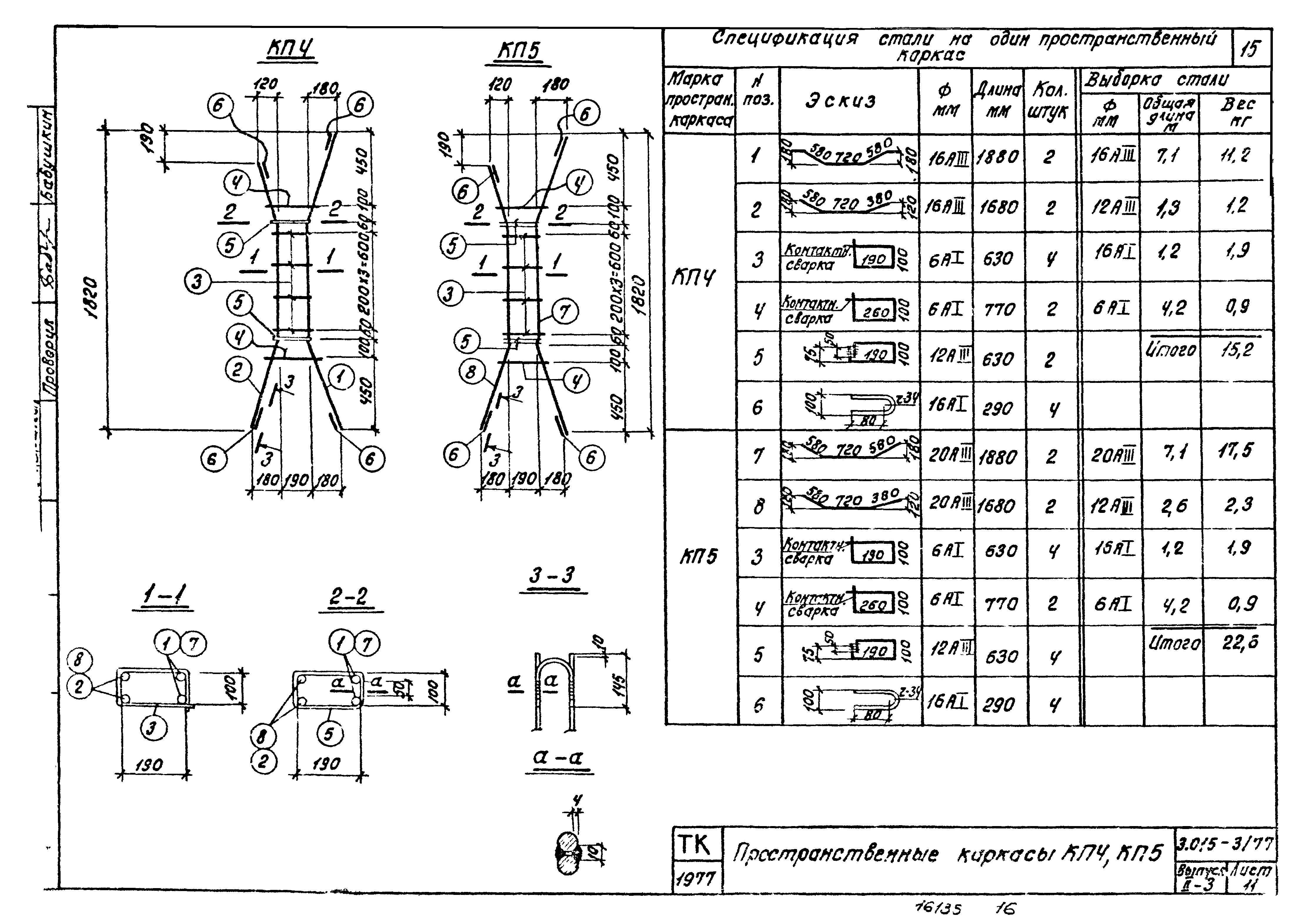 Серия 3.015-3/77