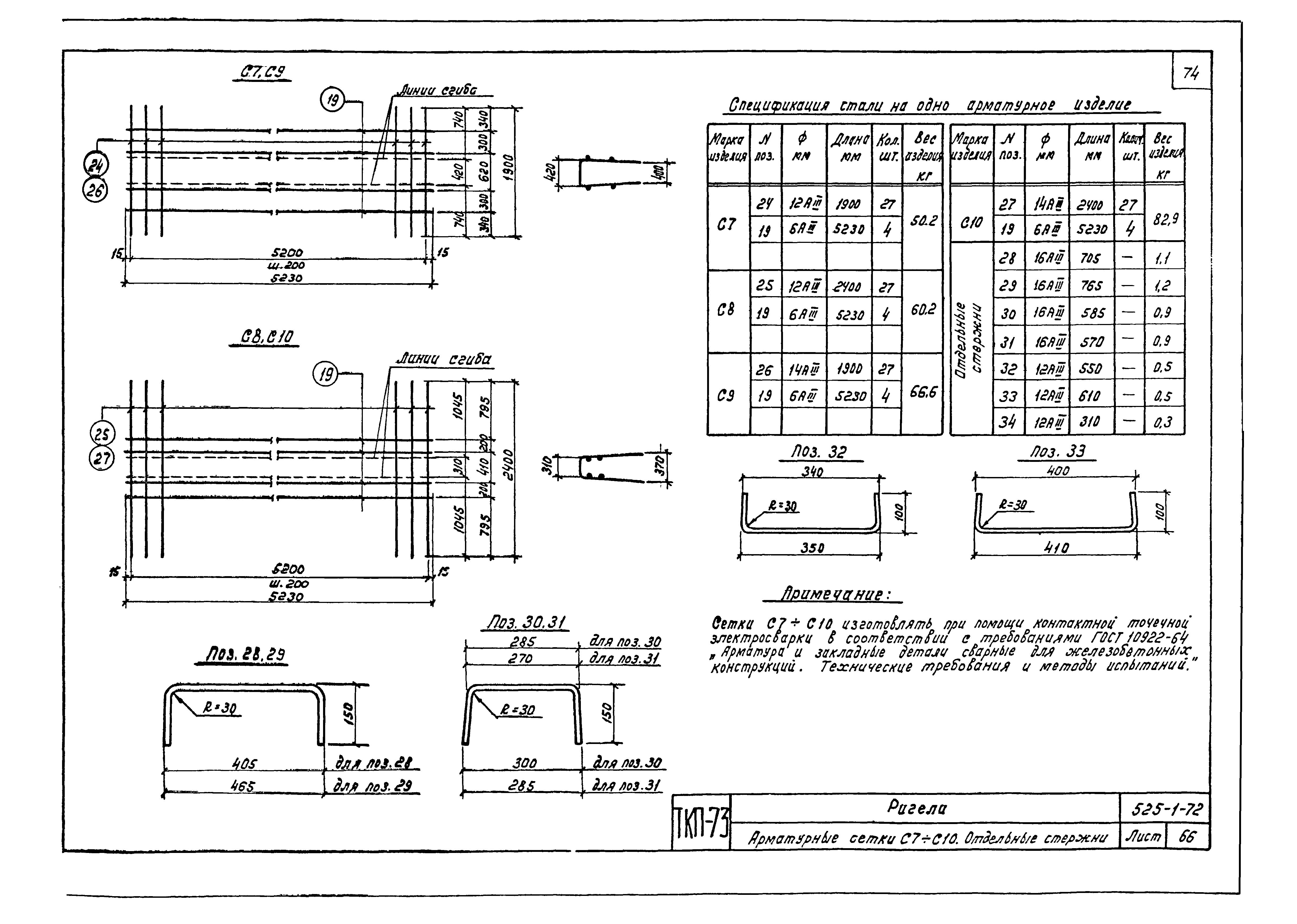 Серия ТКП-73