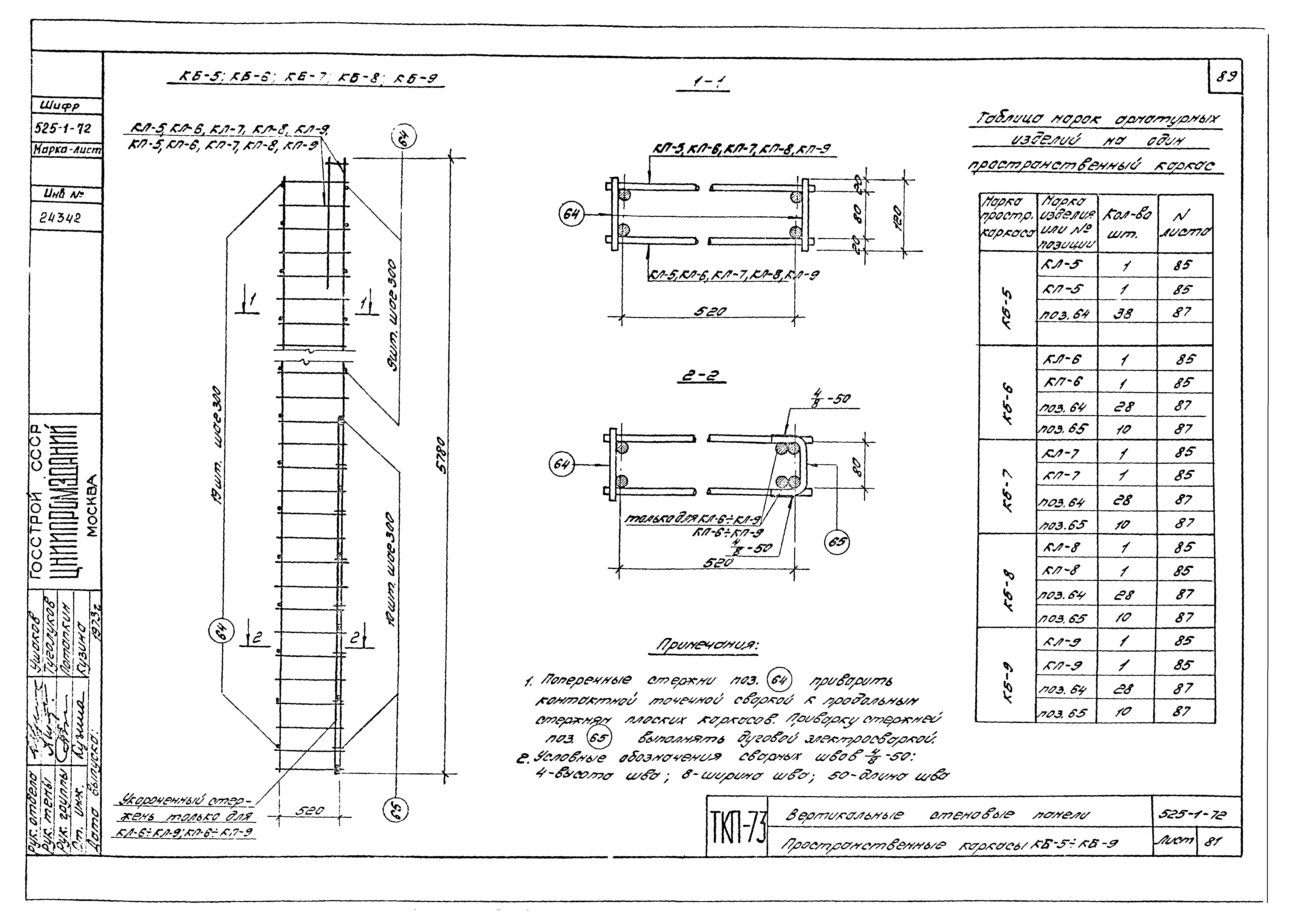 Серия ТКП-73