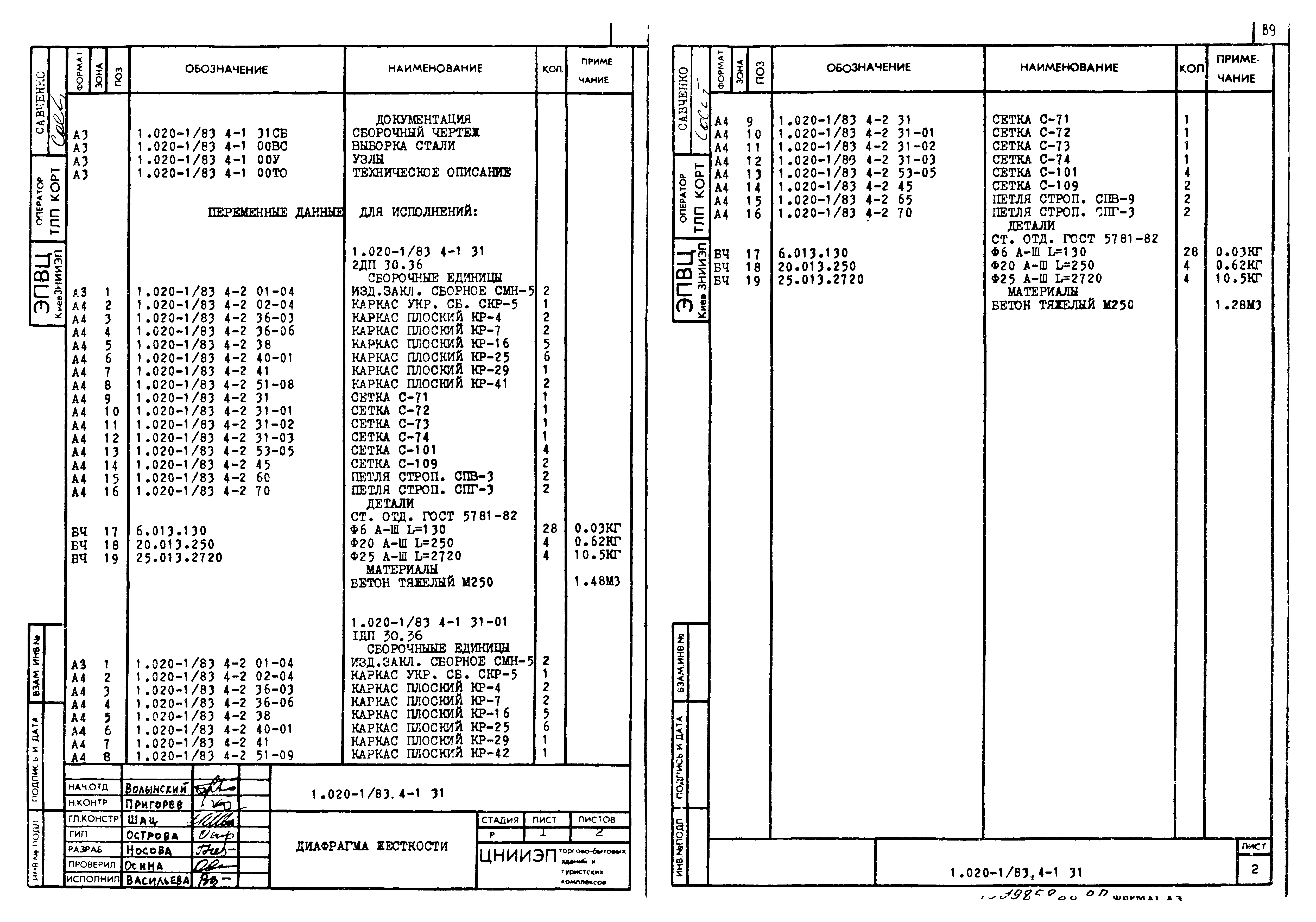 Серия 1.020-1/83