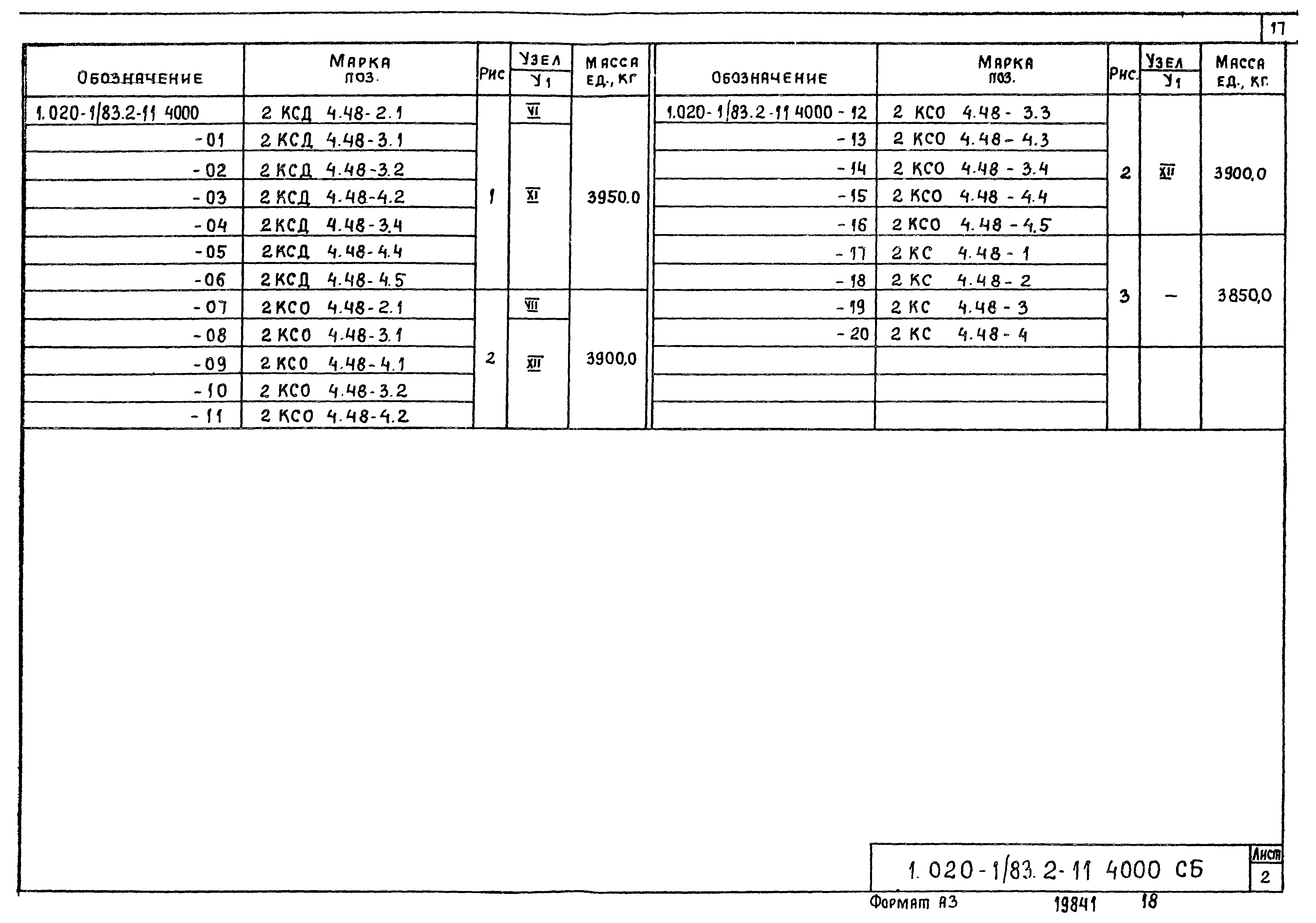 Серия 1.020-1/83