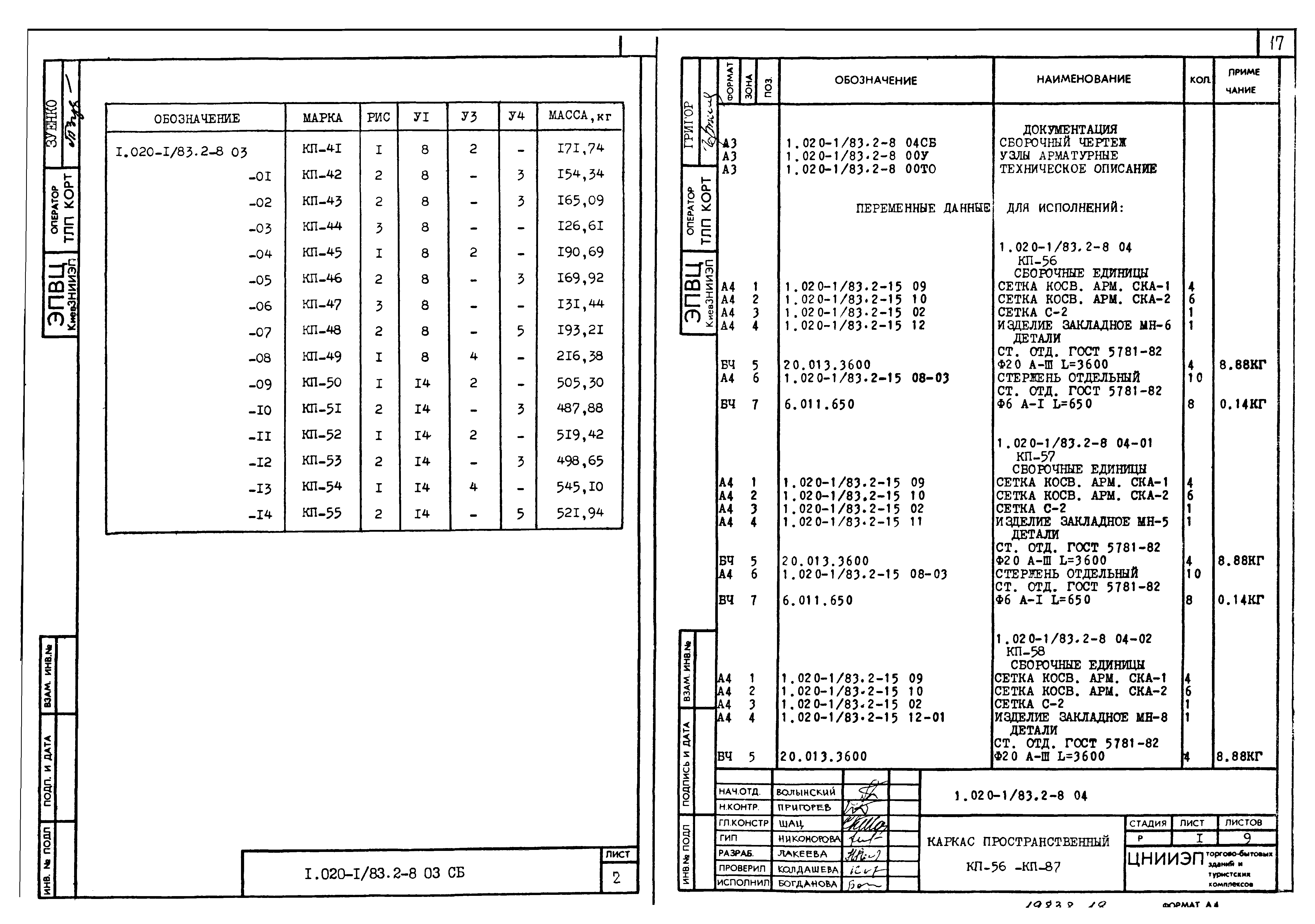 Серия 1.020-1/83