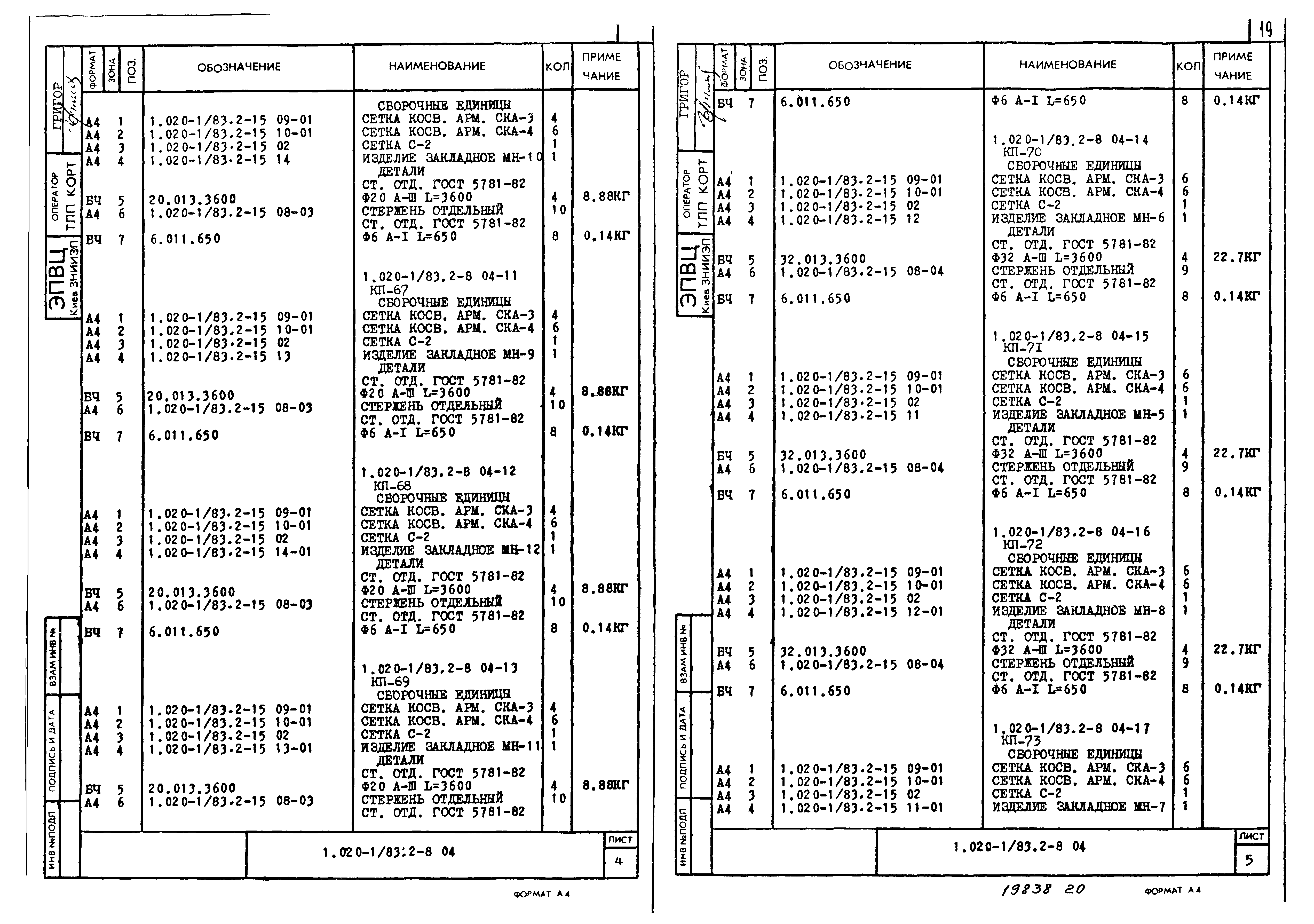 Серия 1.020-1/83