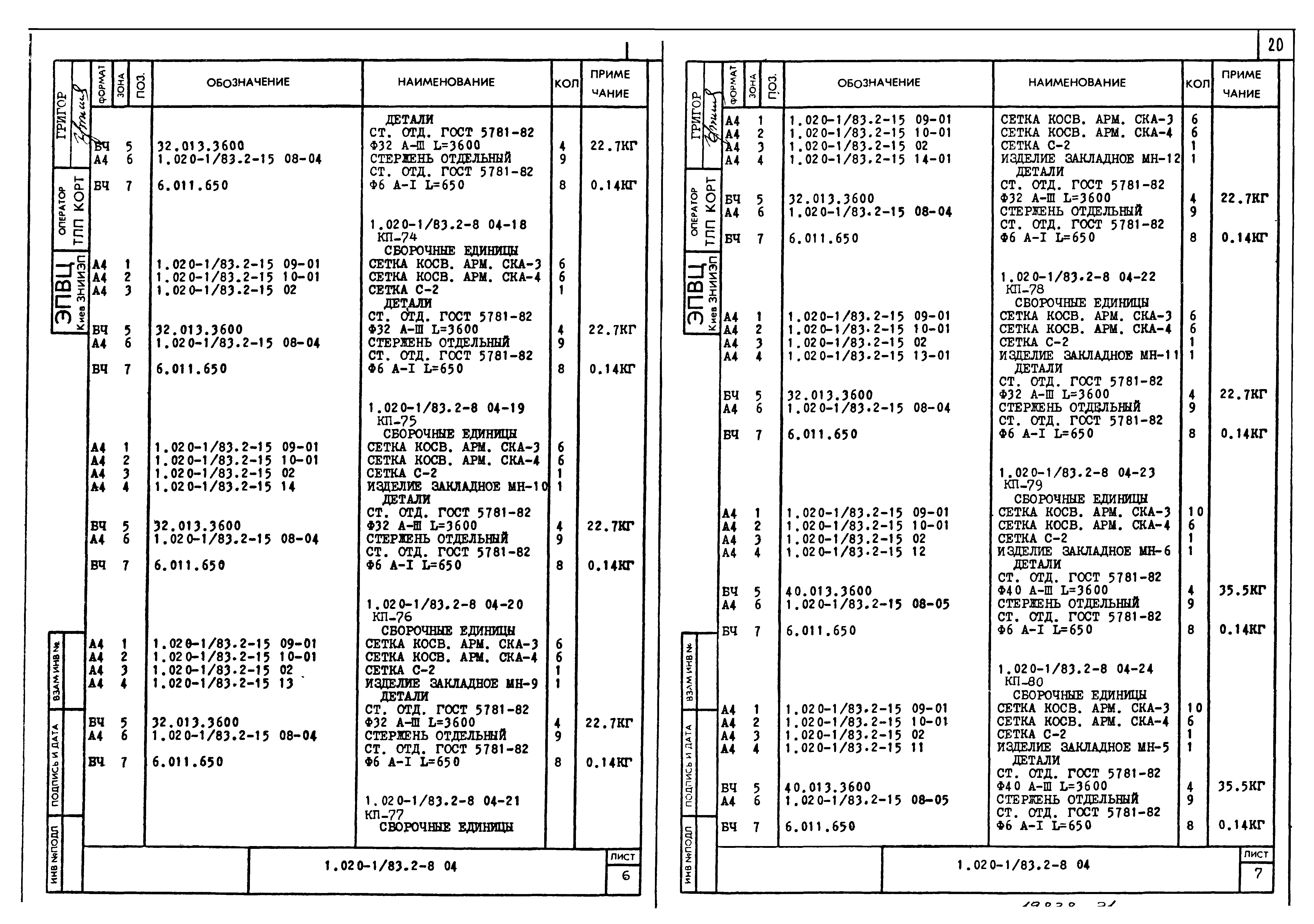 Серия 1.020-1/83