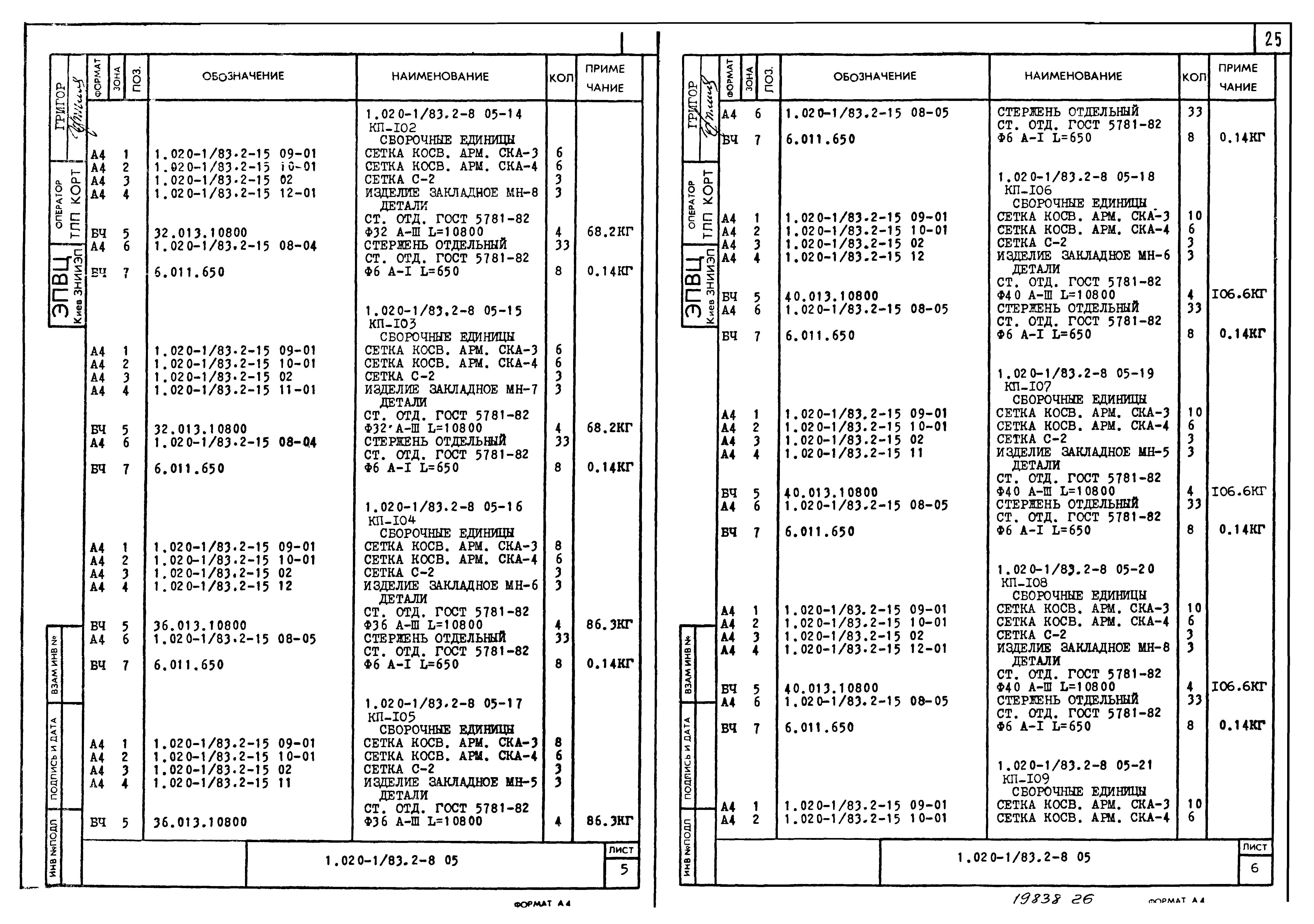 Серия 1.020-1/83