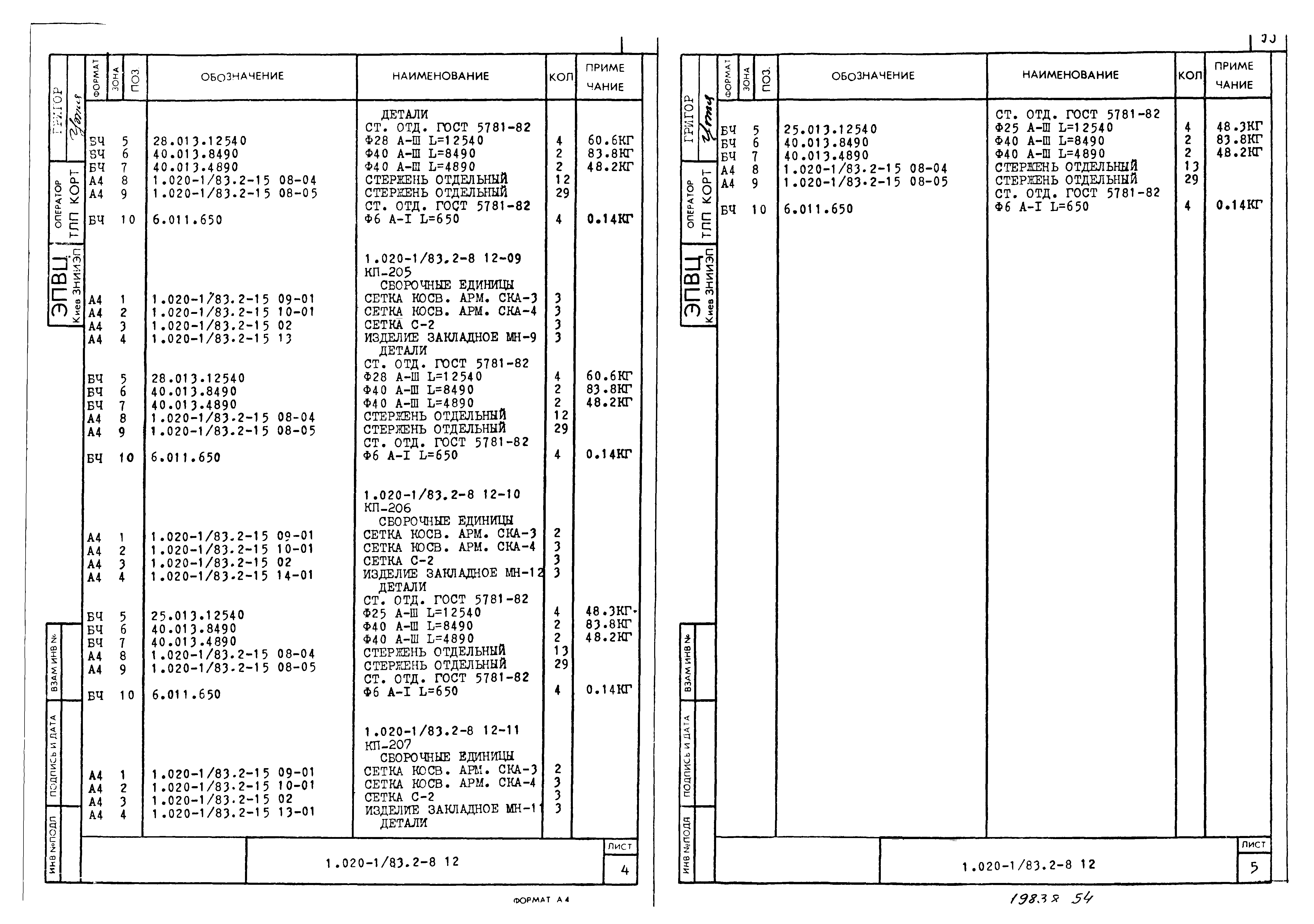 Серия 1.020-1/83