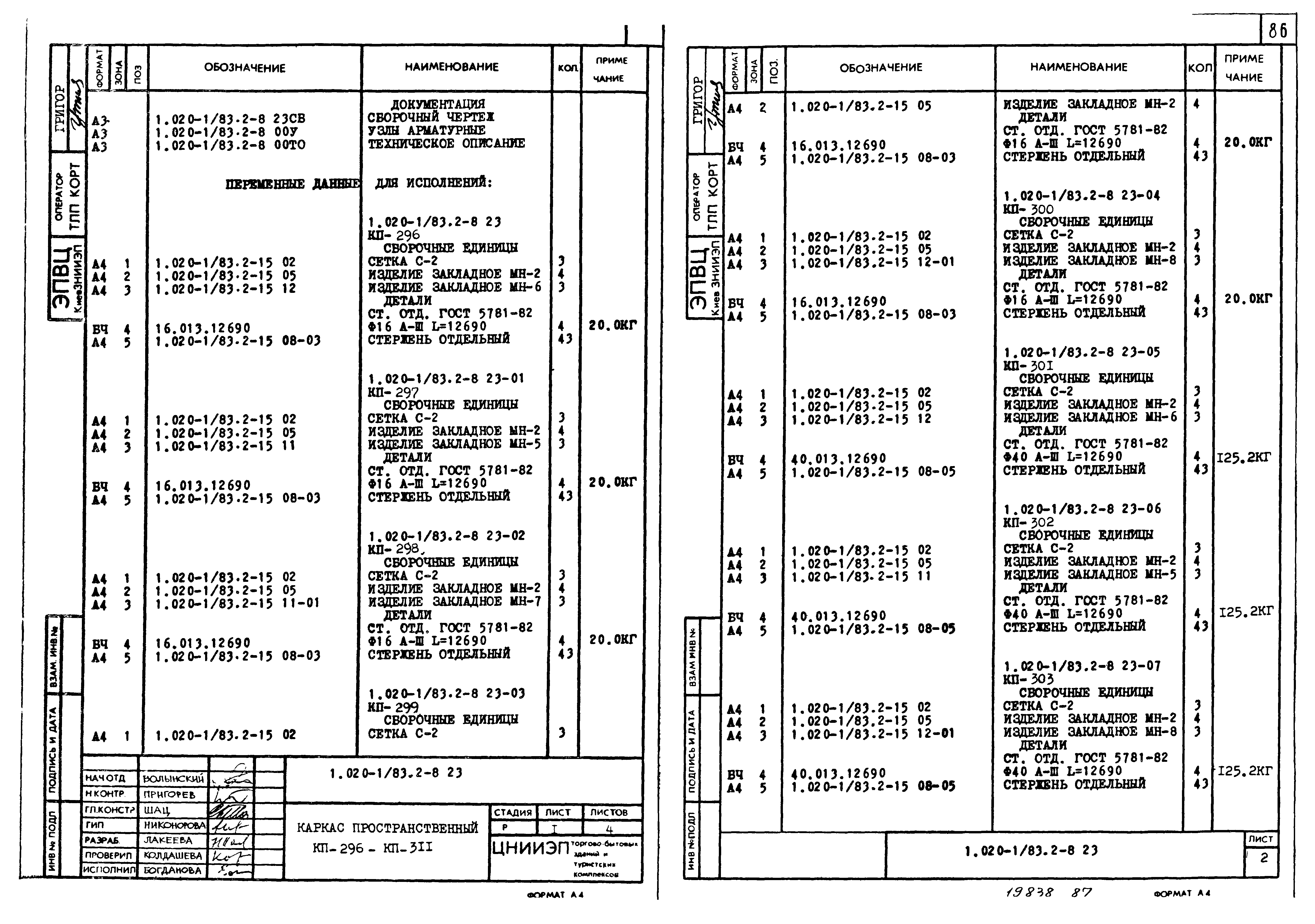 Серия 1.020-1/83