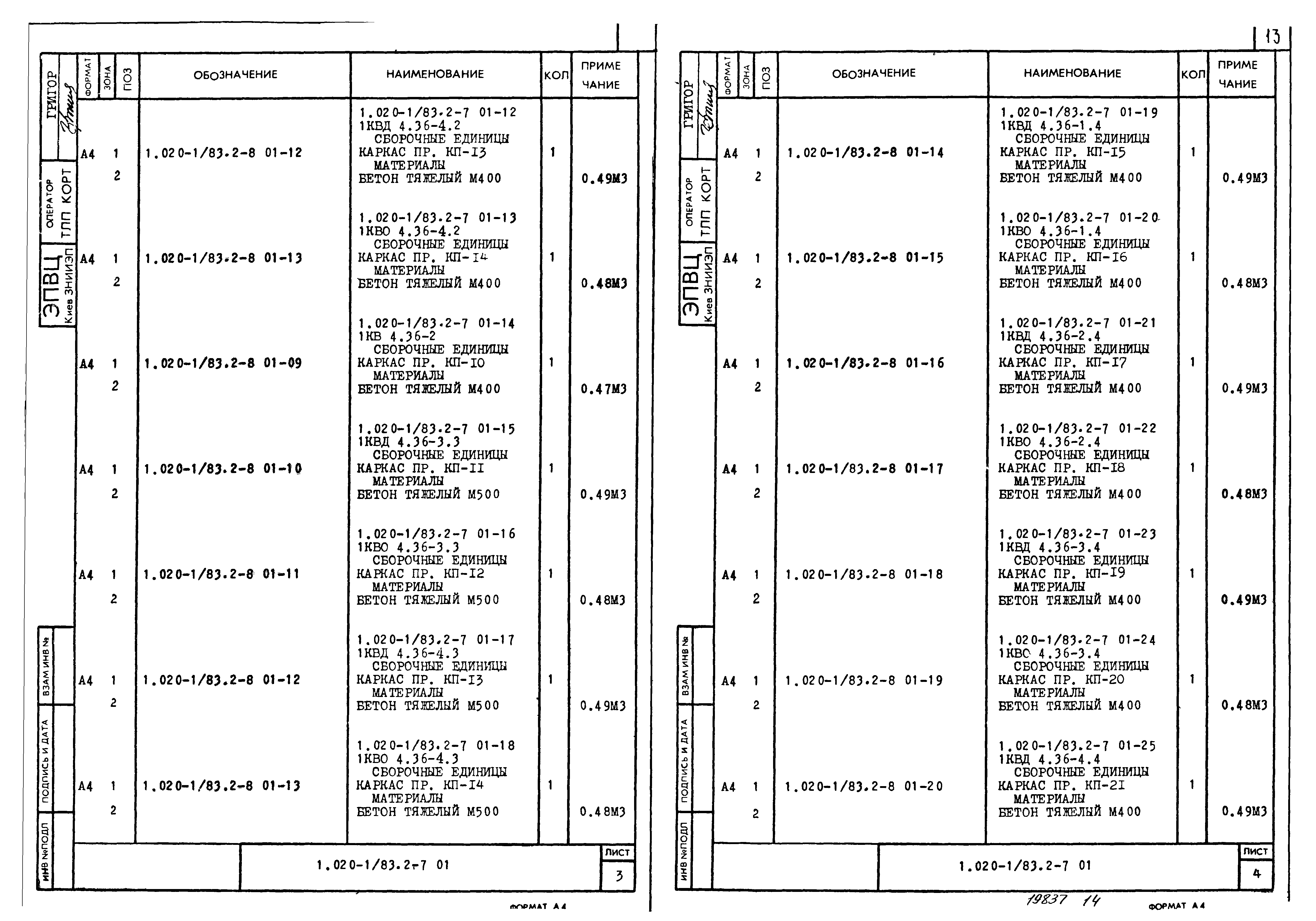 Серия 1.020-1/83