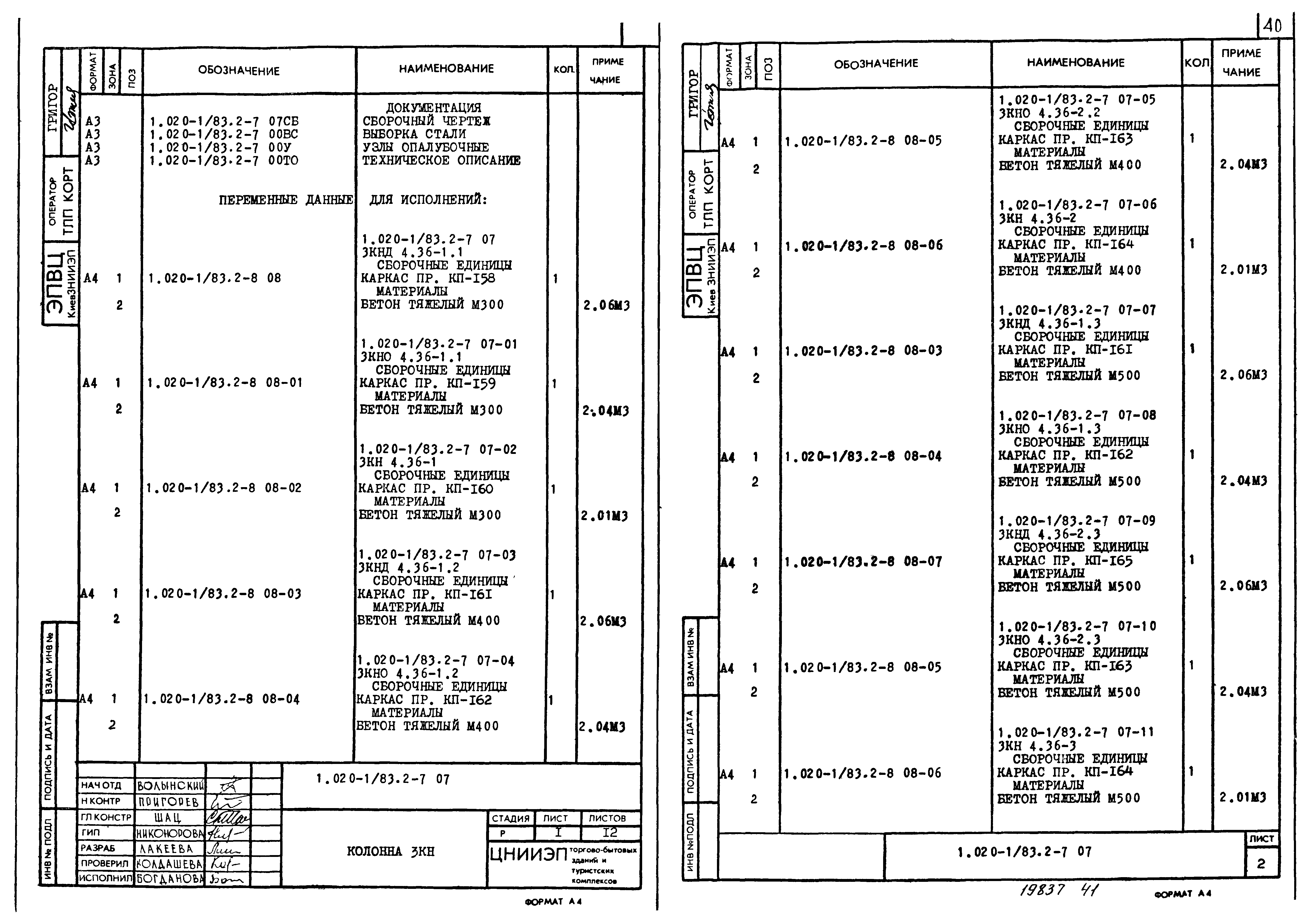 Серия 1.020-1/83