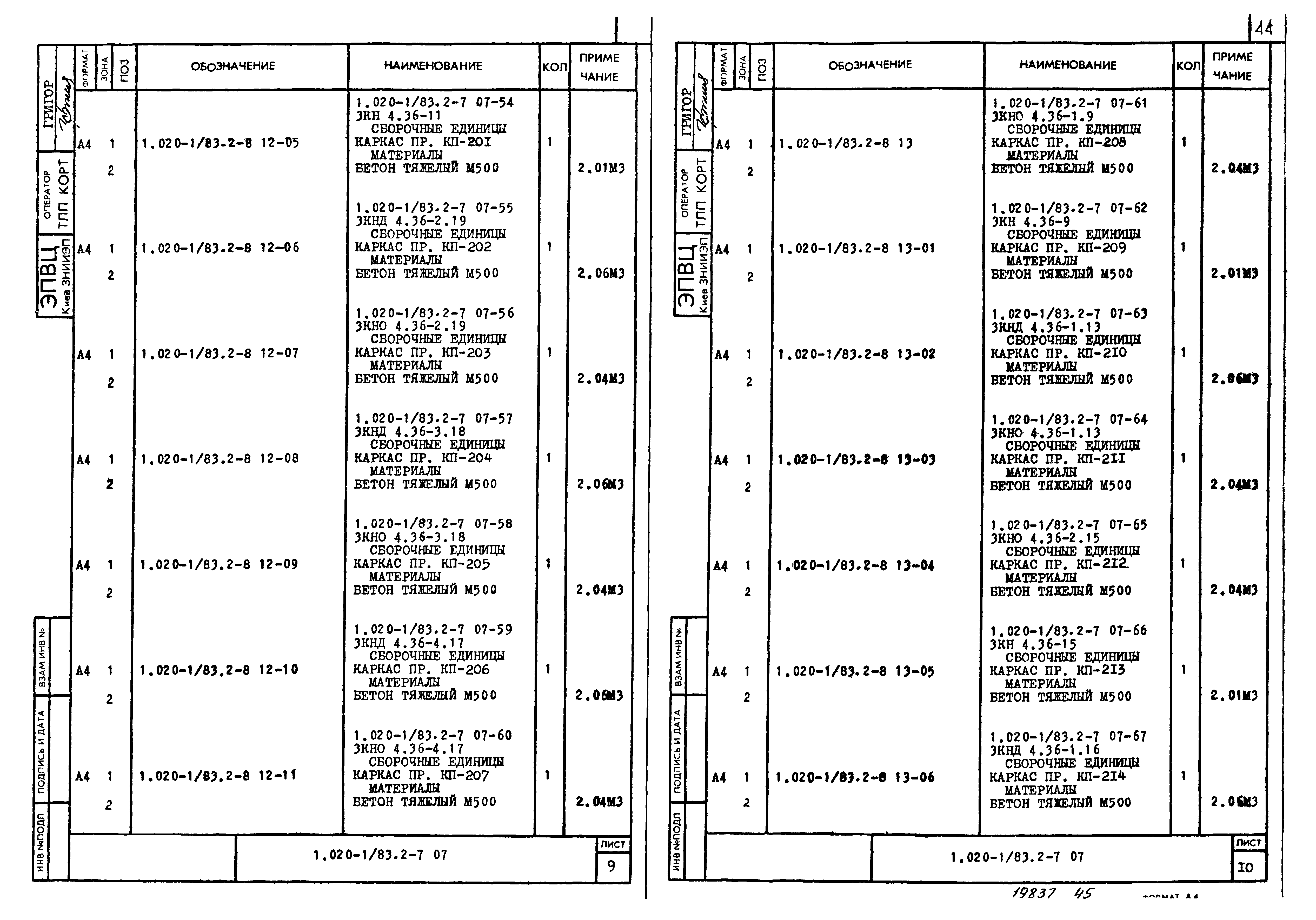 Серия 1.020-1/83