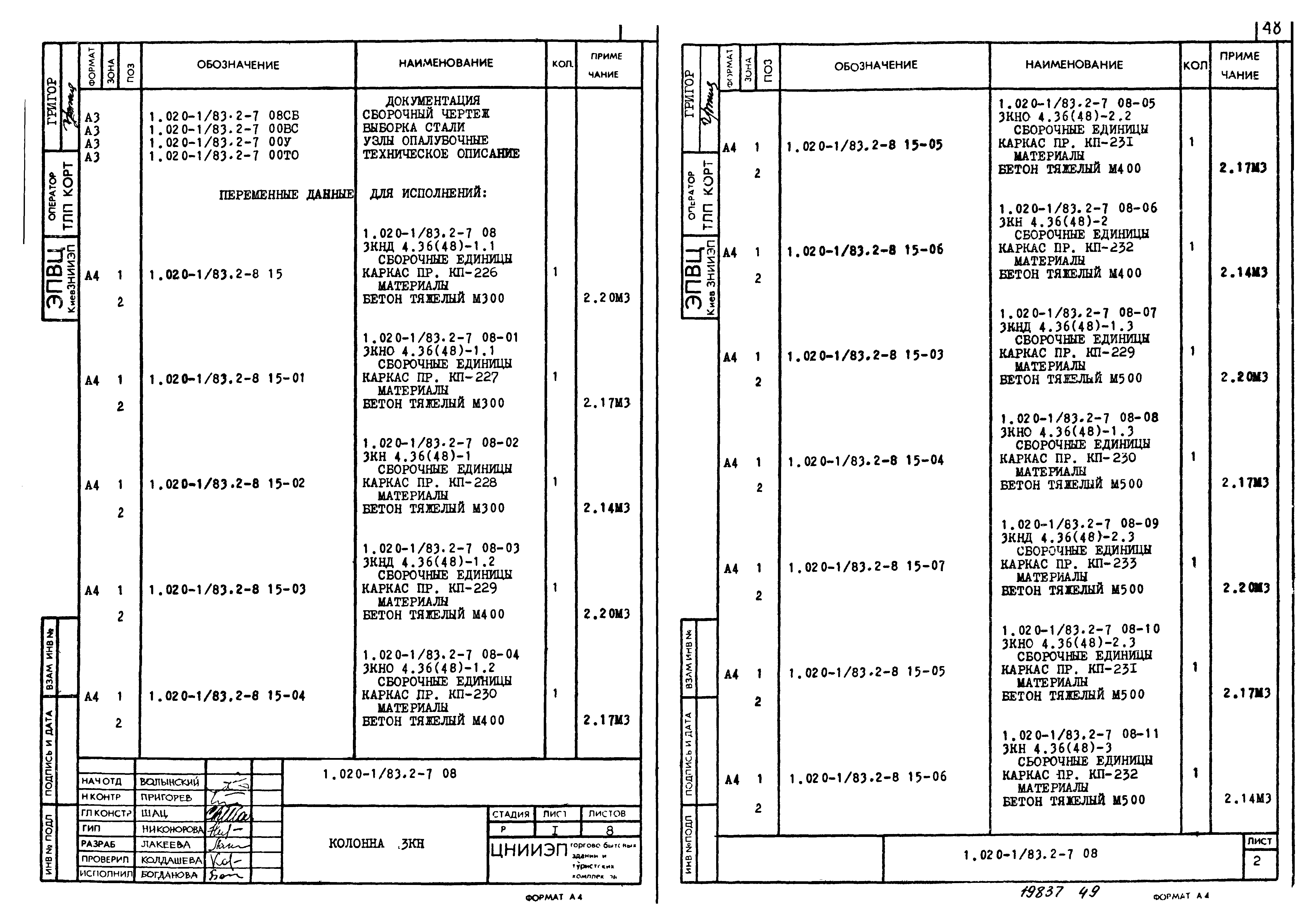 Серия 1.020-1/83