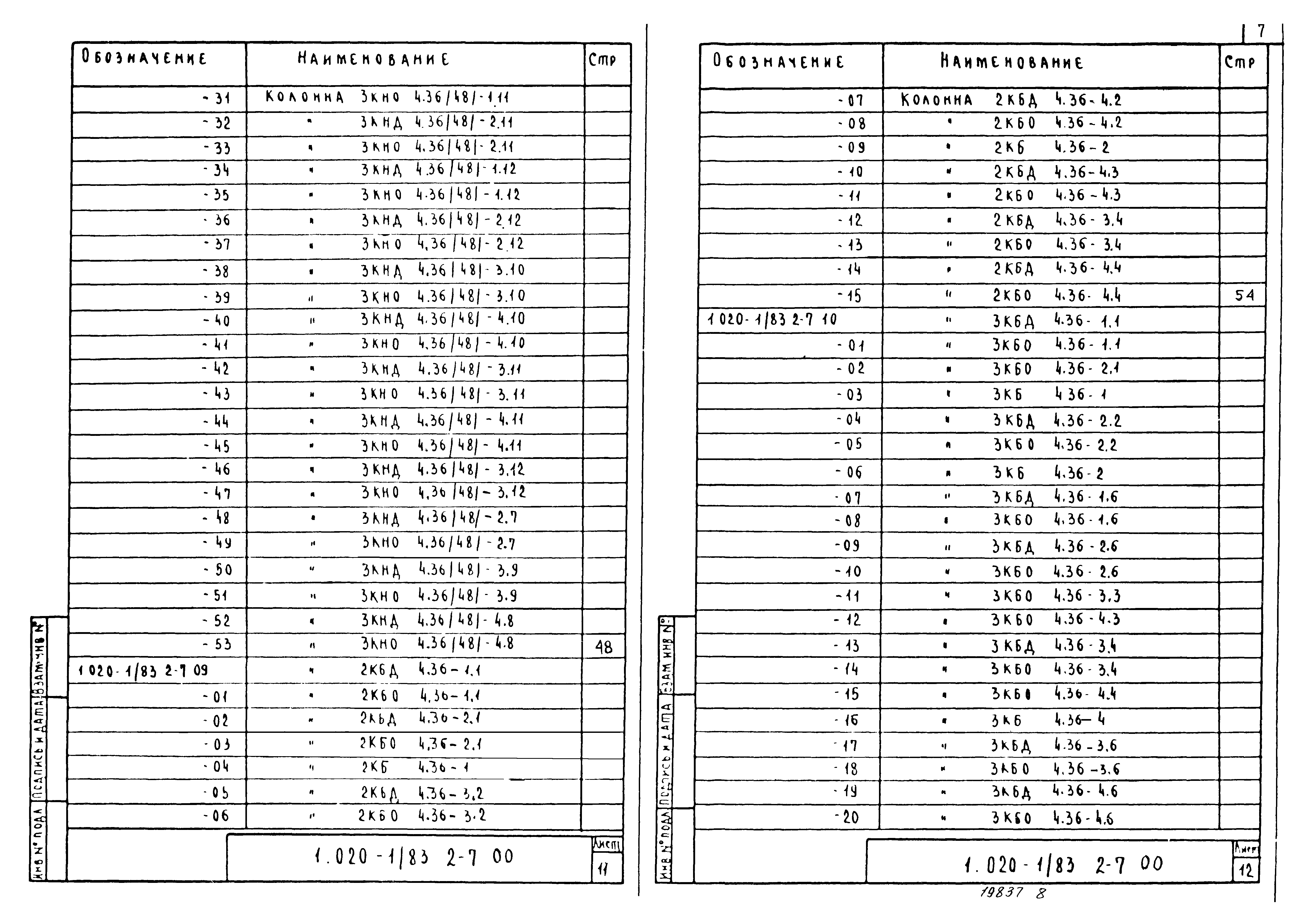 Серия 1.020-1/83