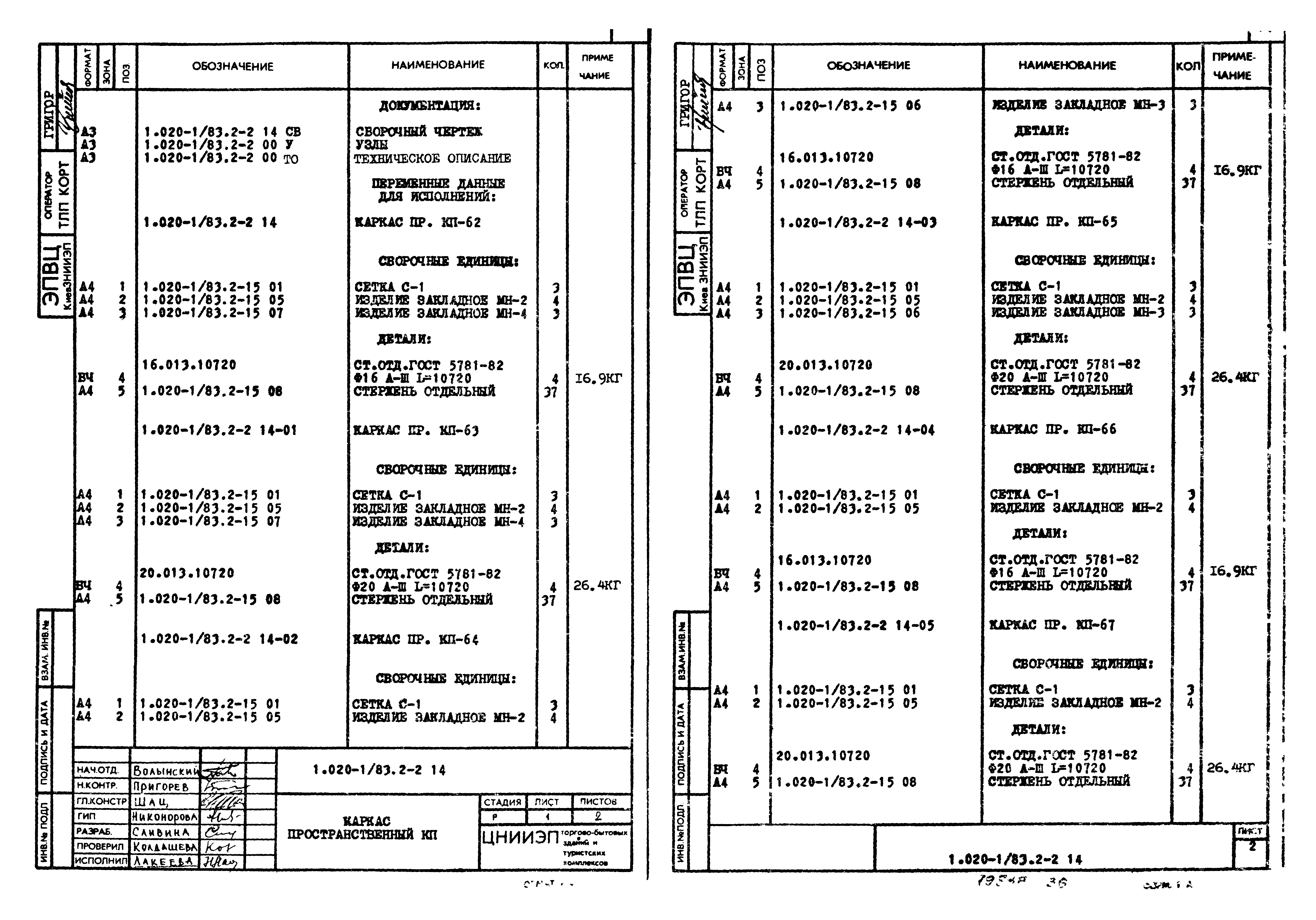 Серия 1.020-1/83