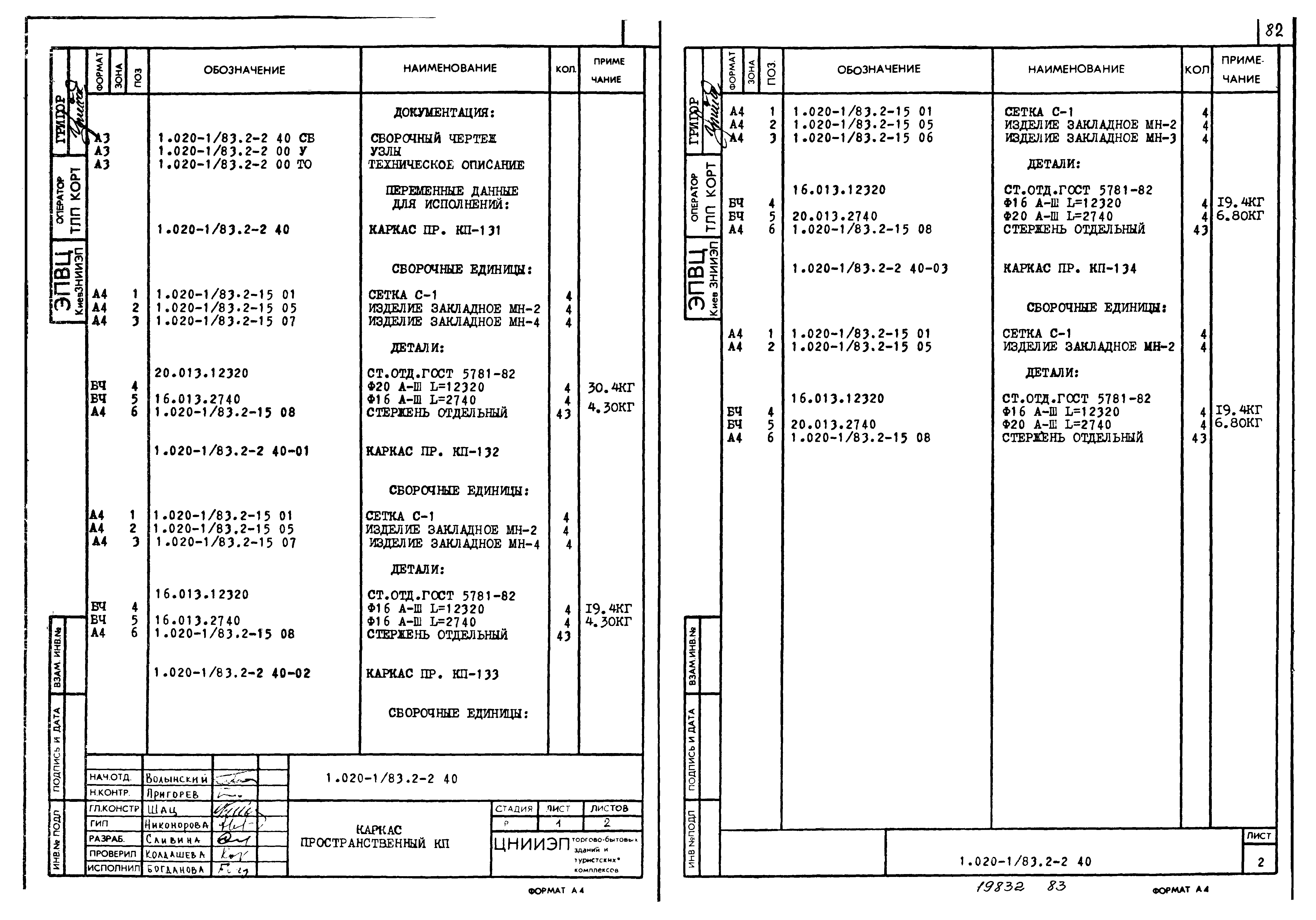 Серия 1.020-1/83