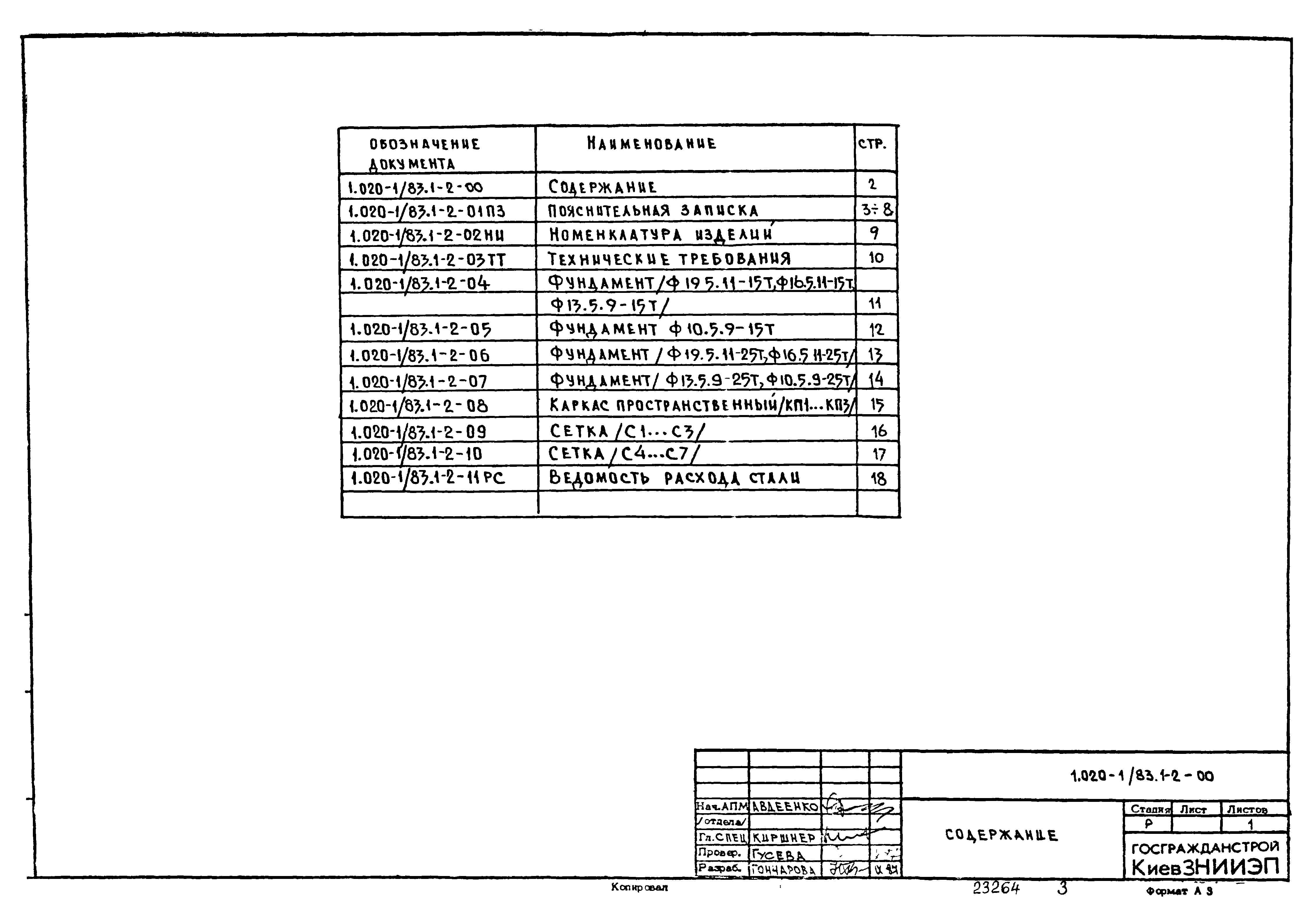 Серия 1.020-1/83