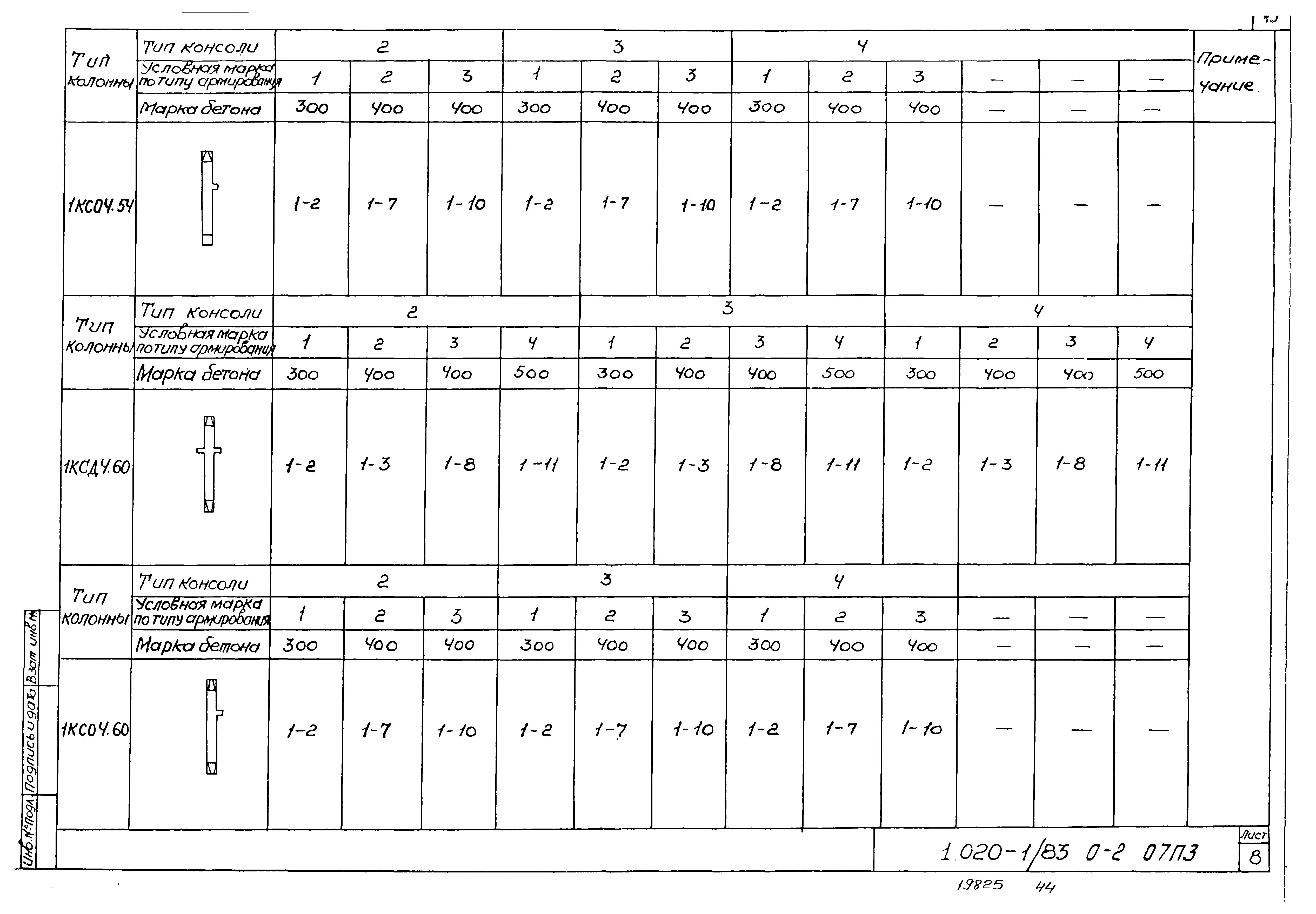 Серия 1.020-1/83