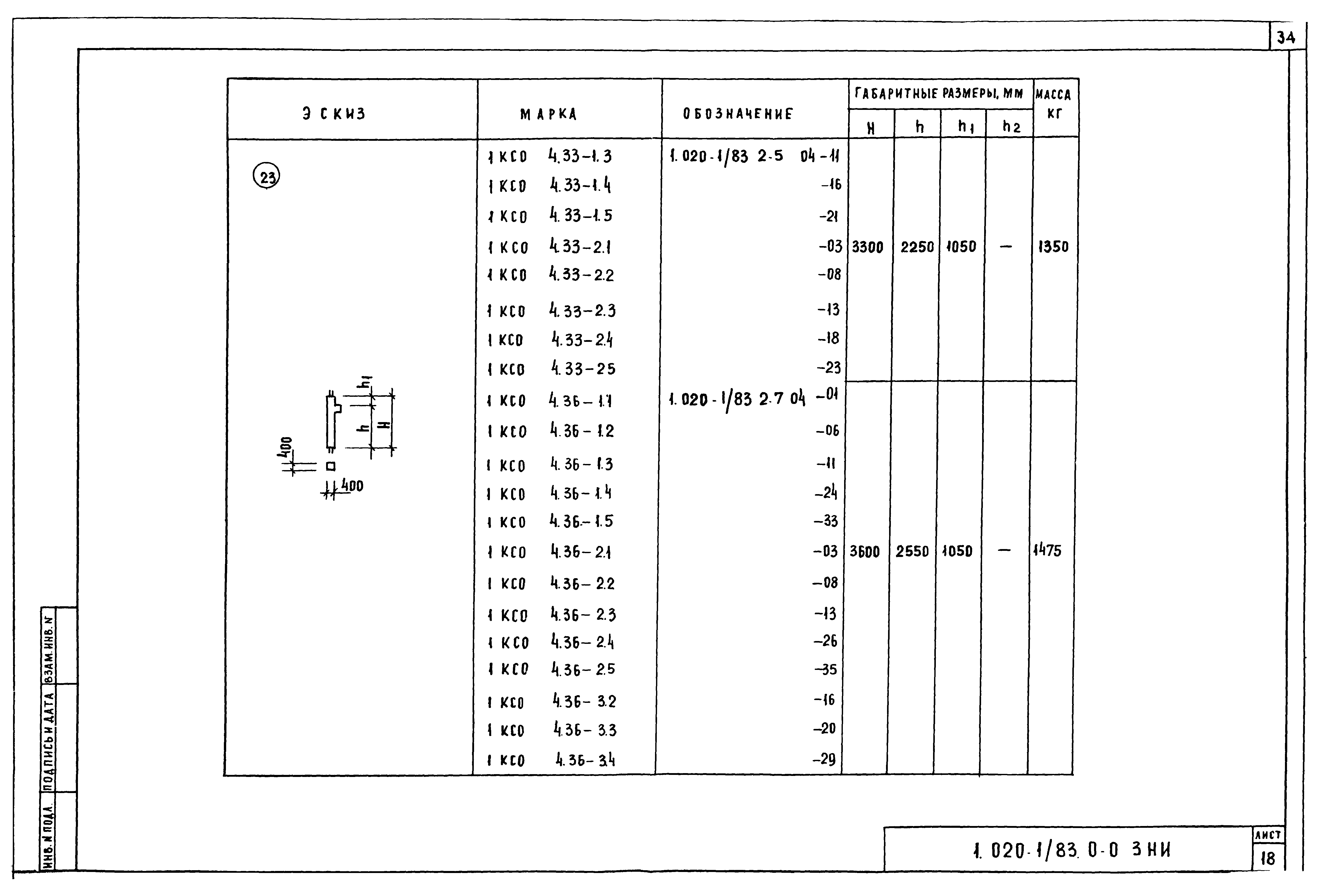 Серия 1.020-1/83