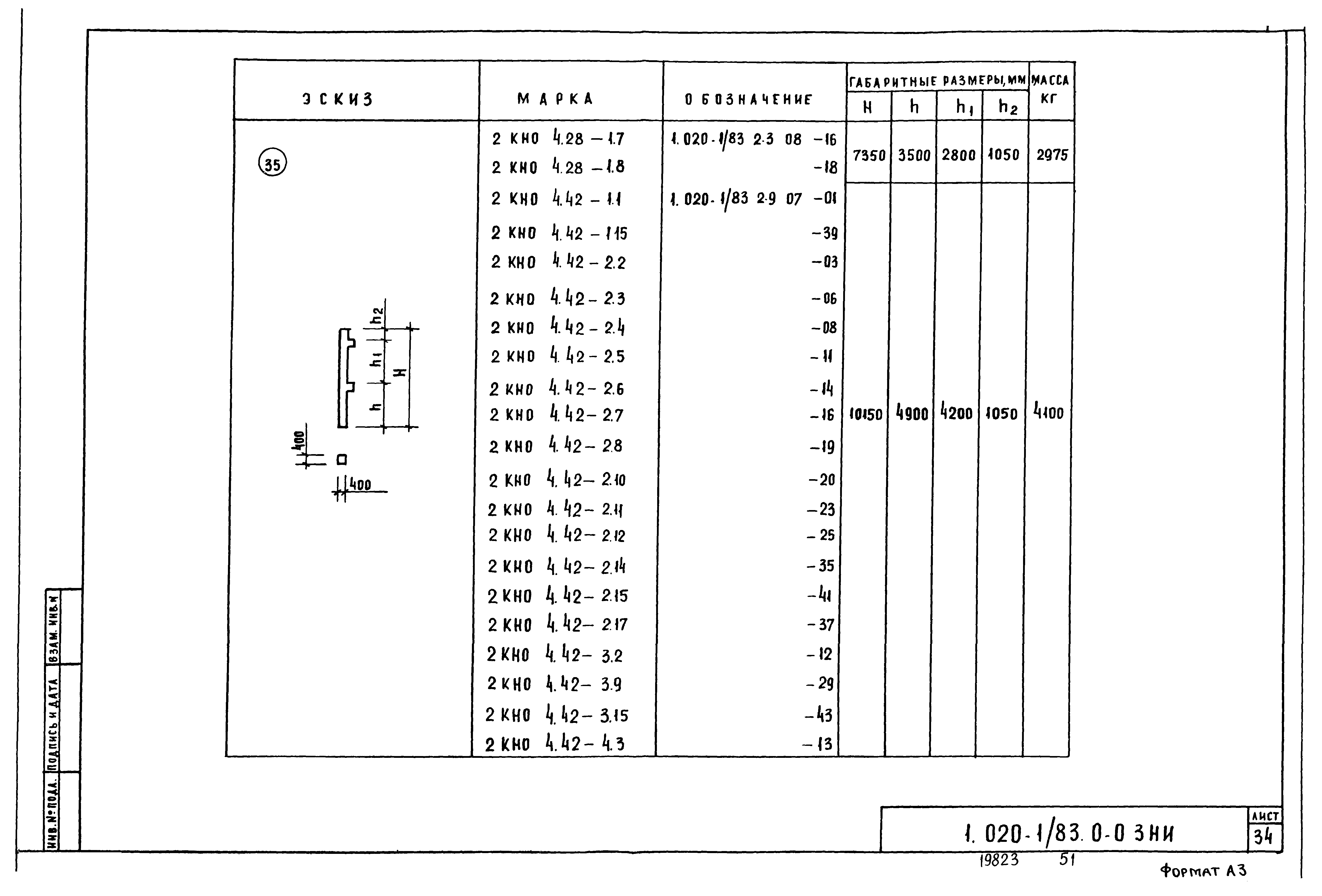 Серия 1.020-1/83