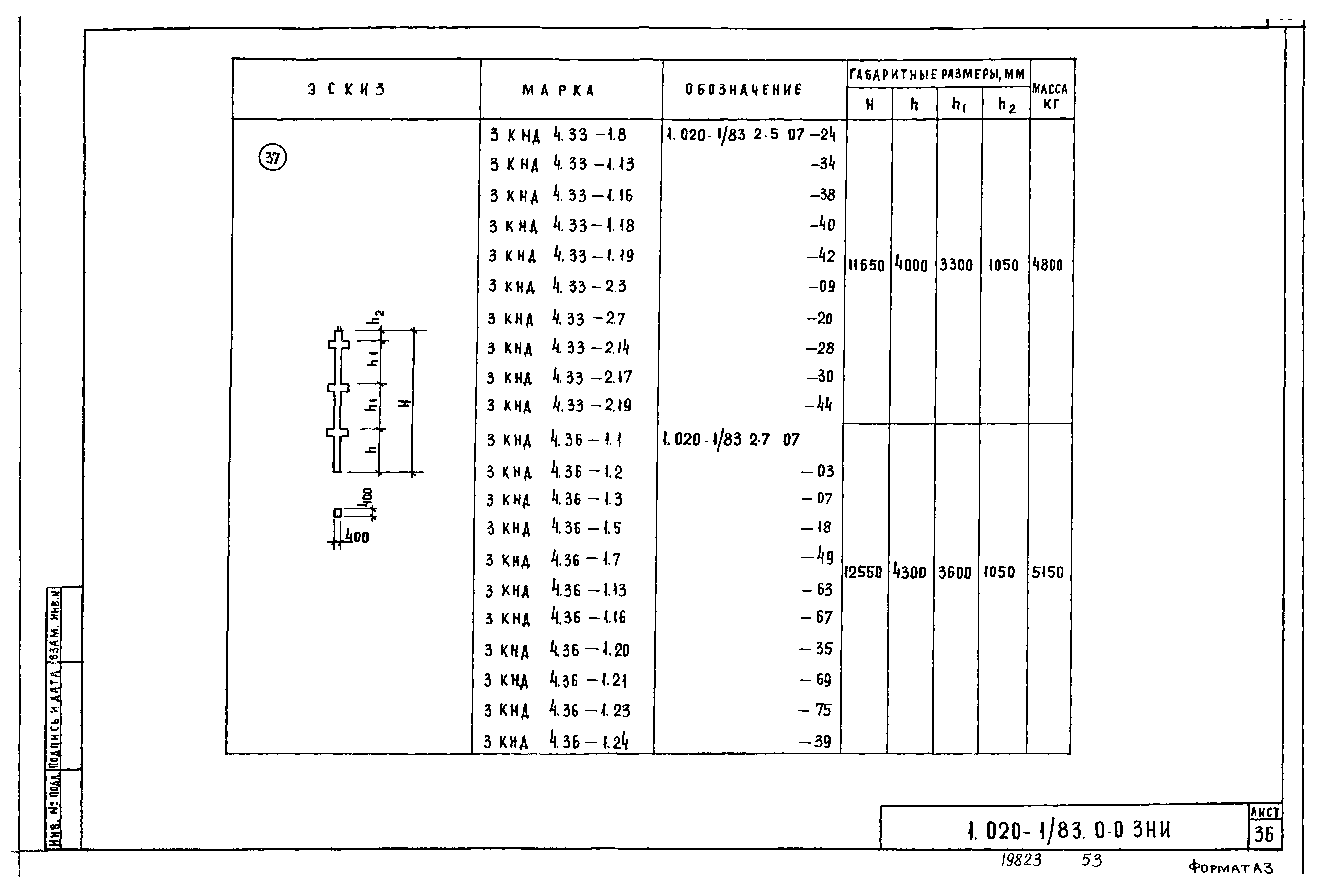 Серия 1.020-1/83