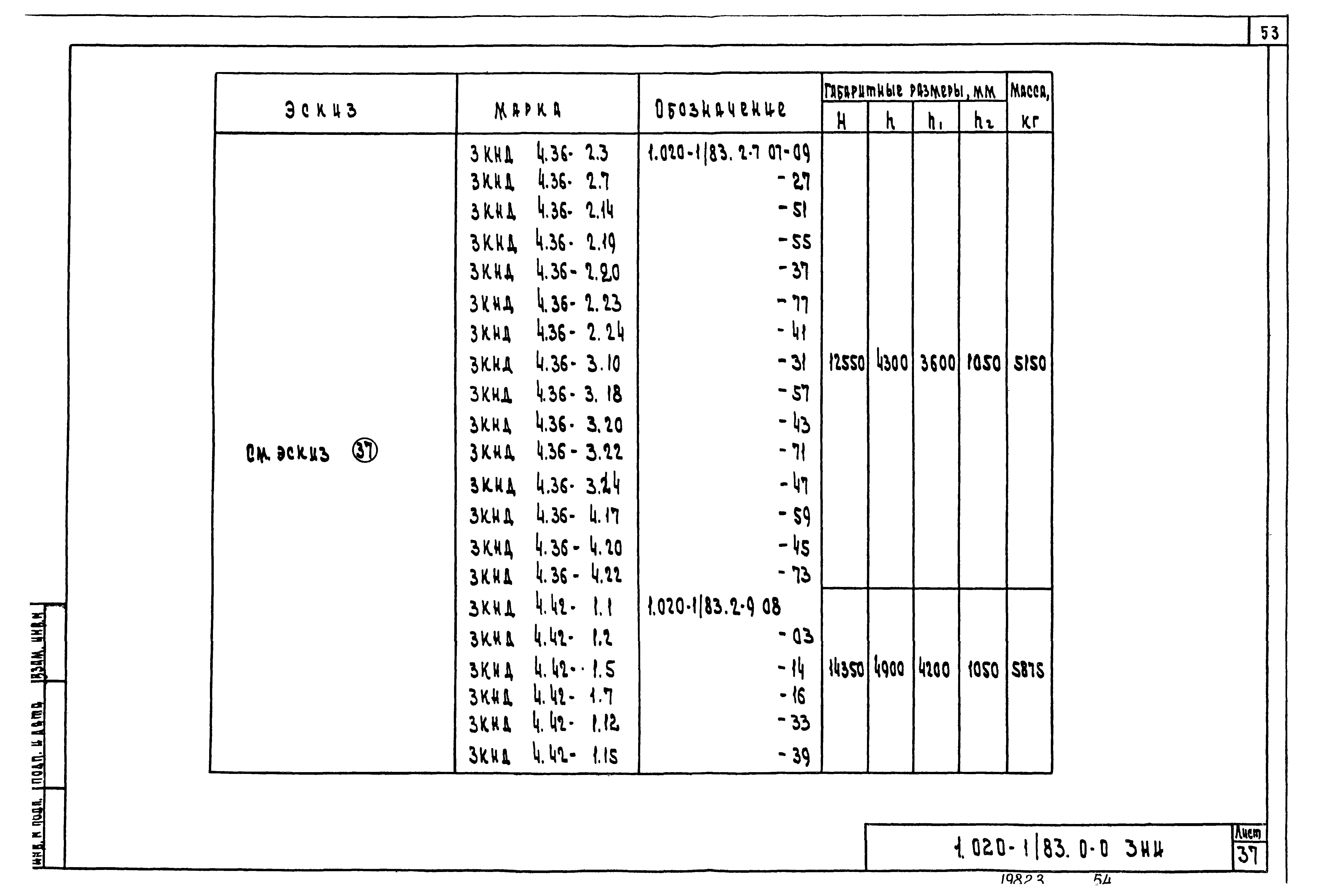 Серия 1.020-1/83