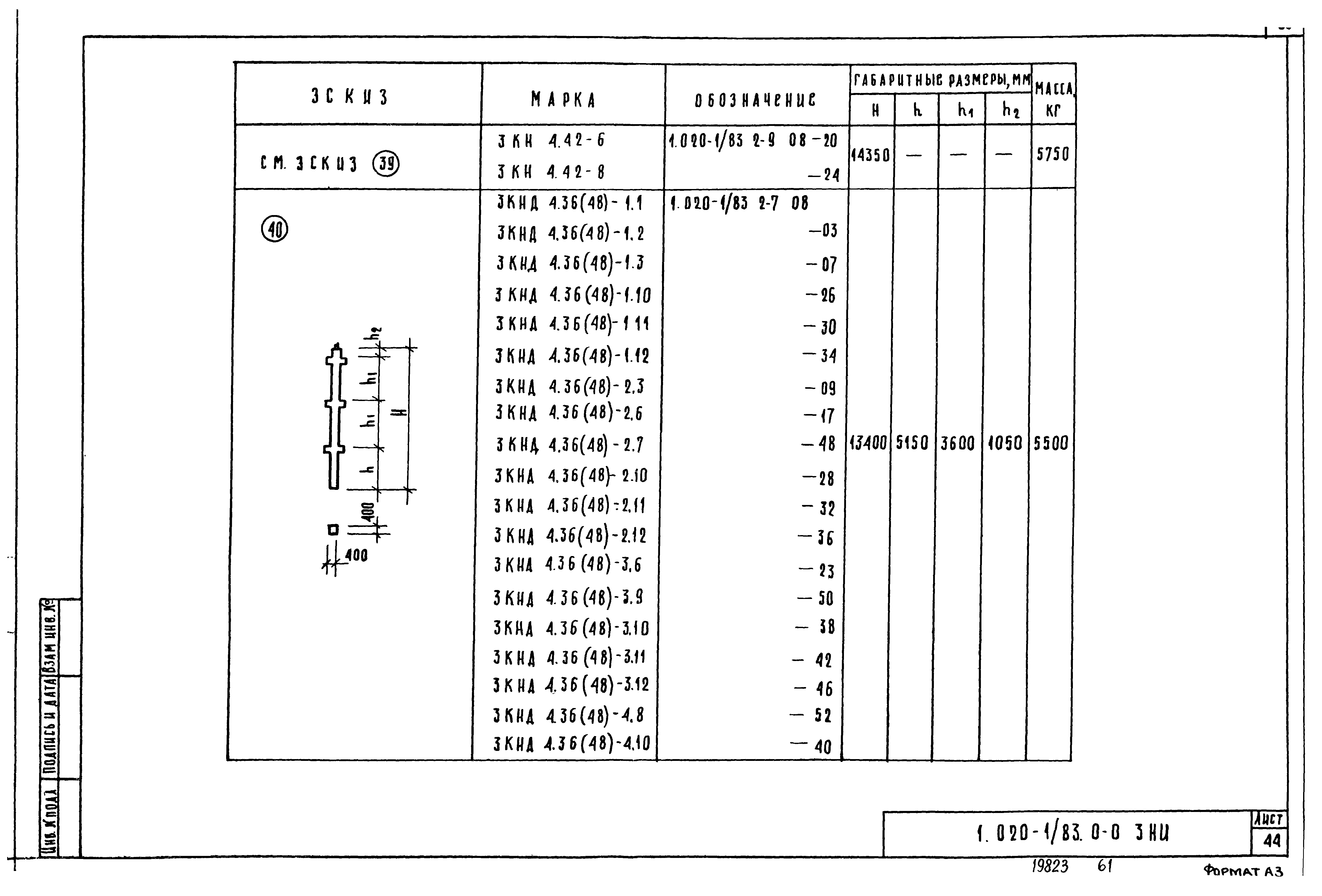 Серия 1.020-1/83