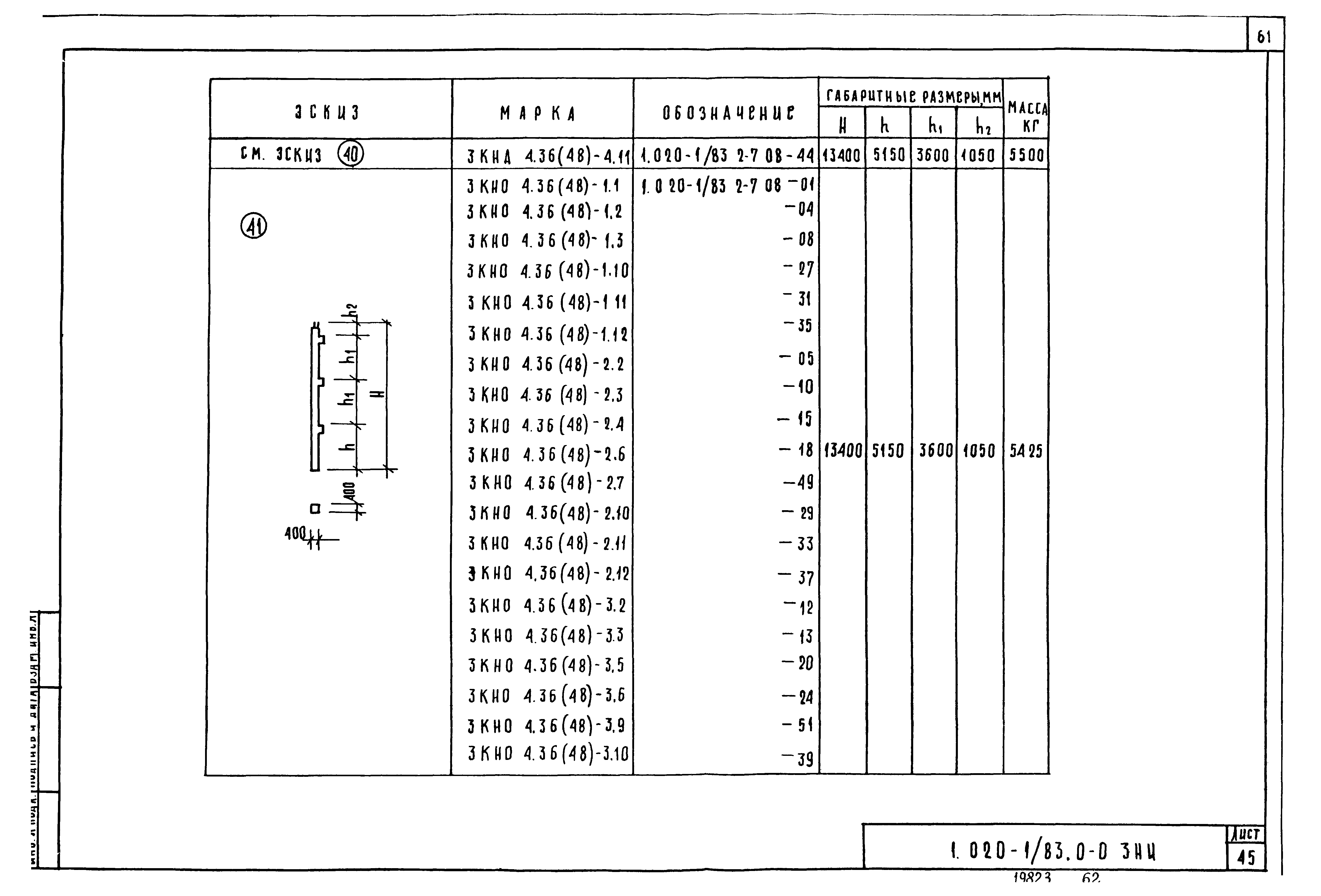 Серия 1.020-1/83