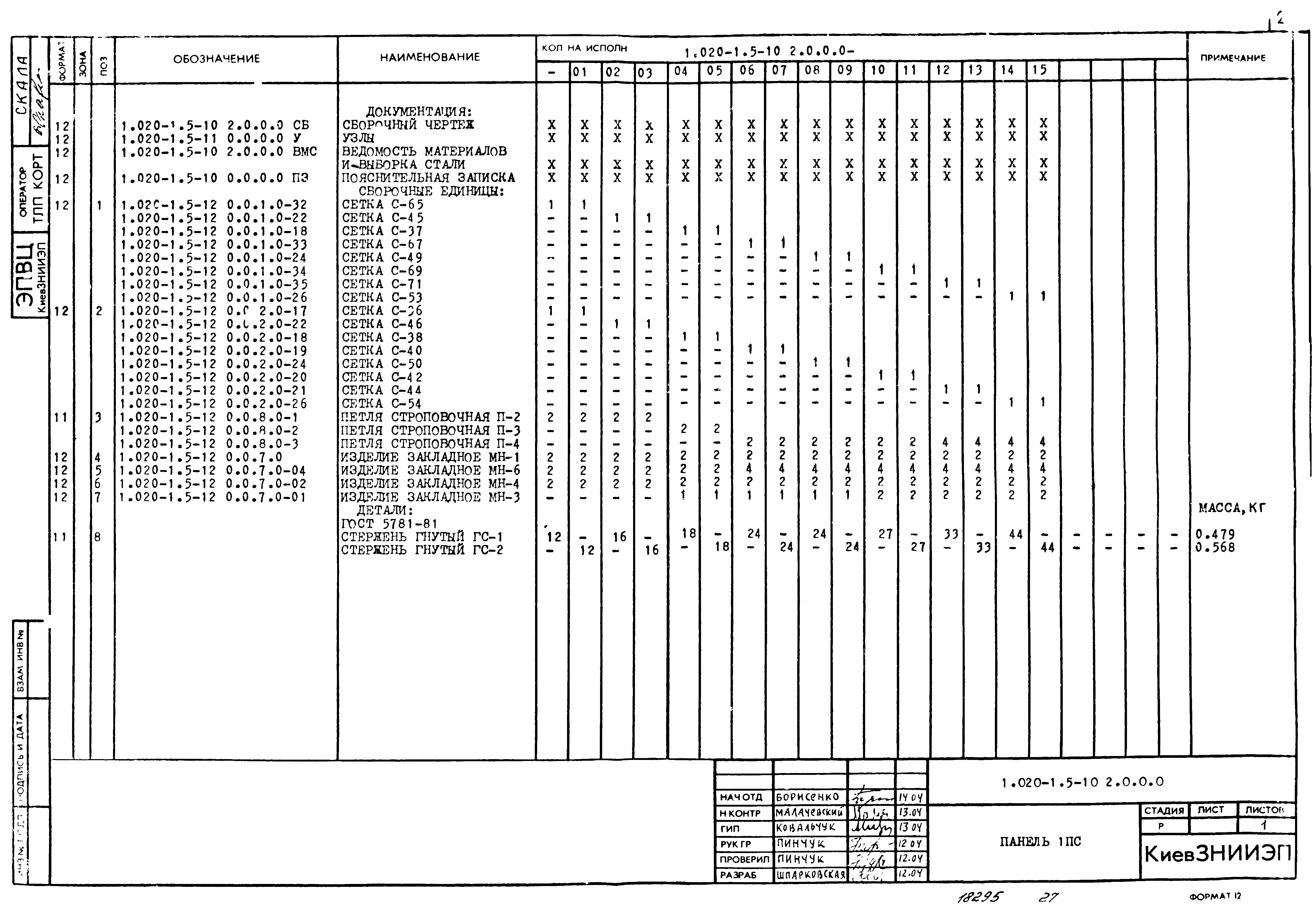 Серия 1.020-1