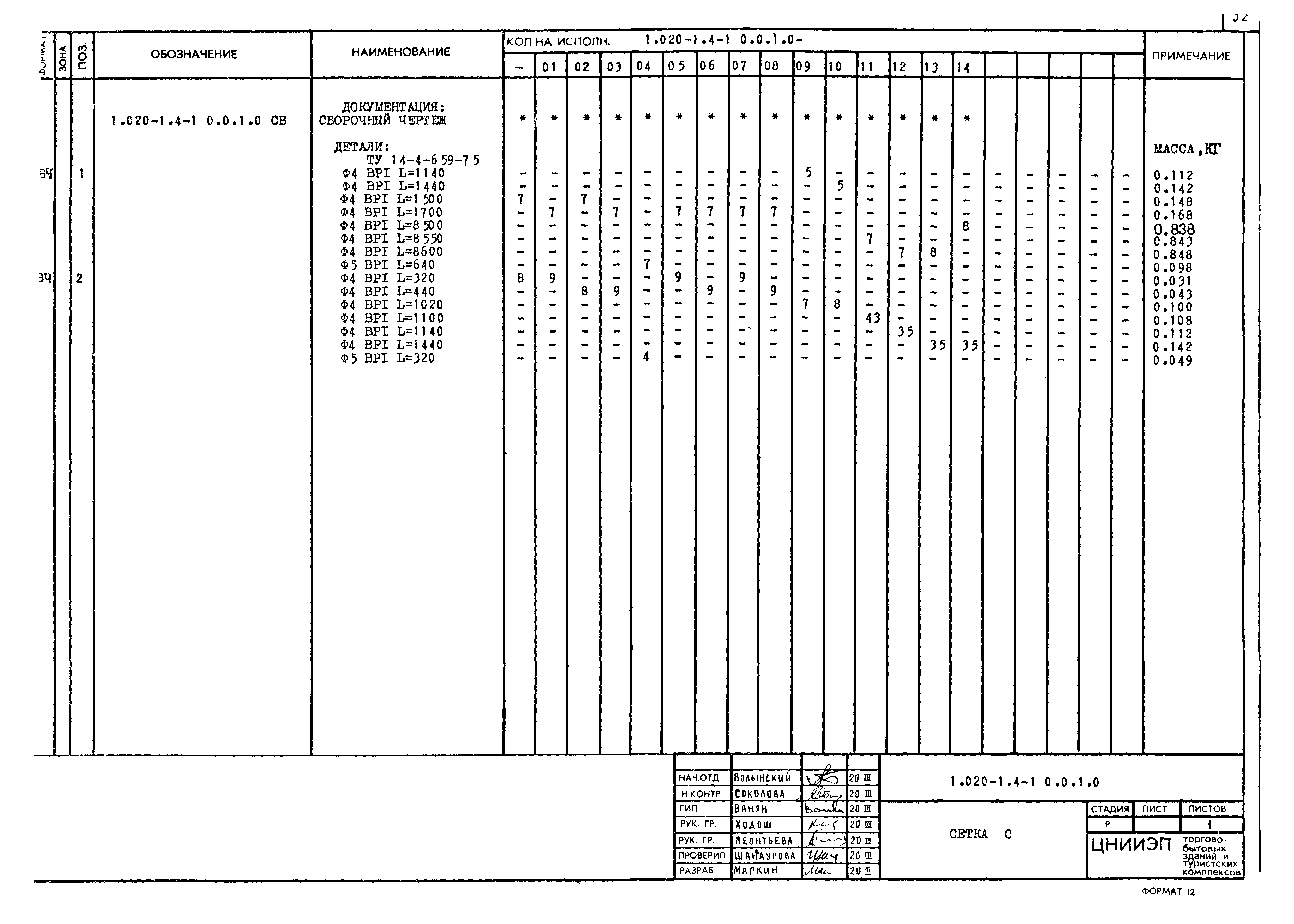 Серия 1.020-1