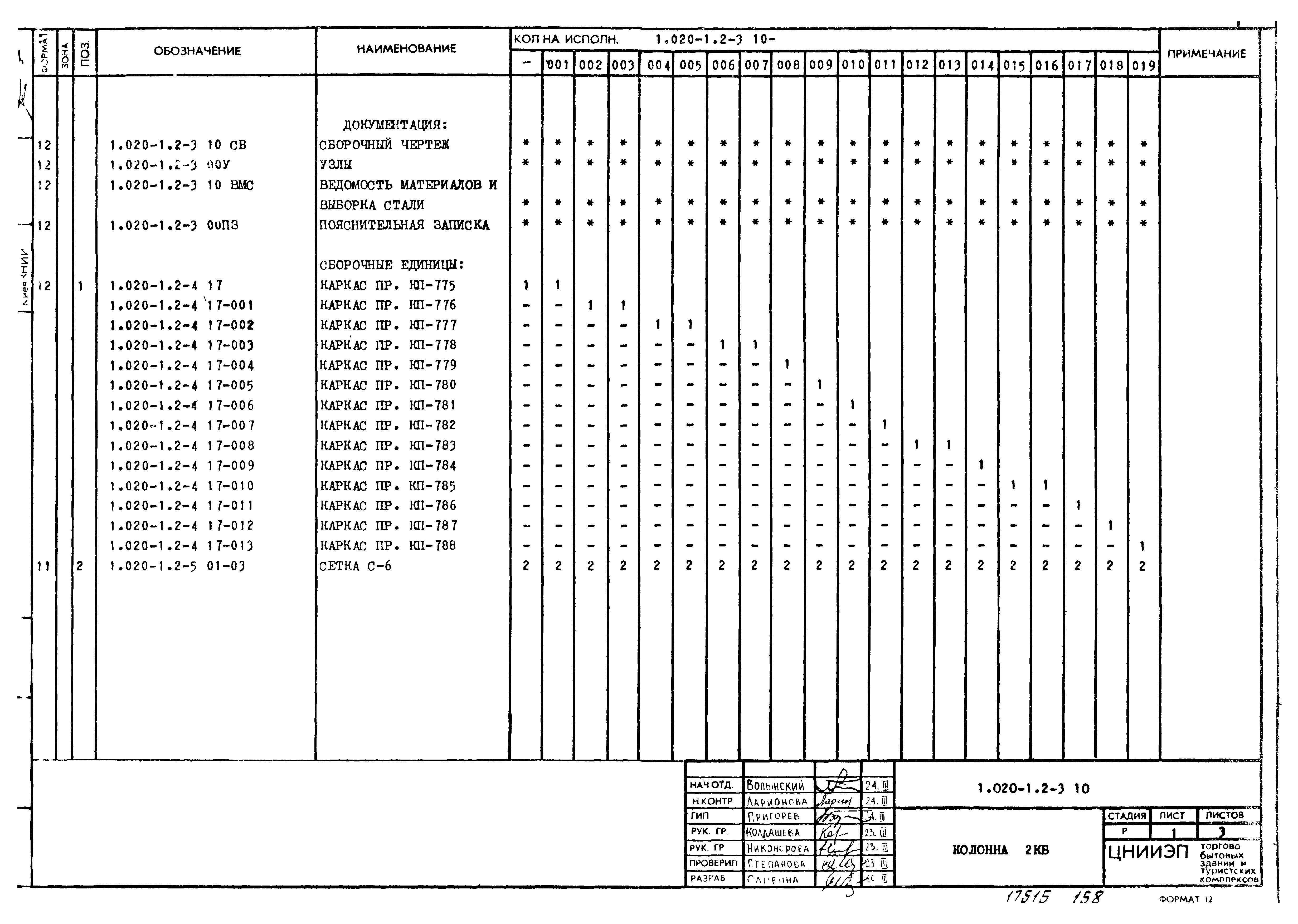 Серия 1.020-1