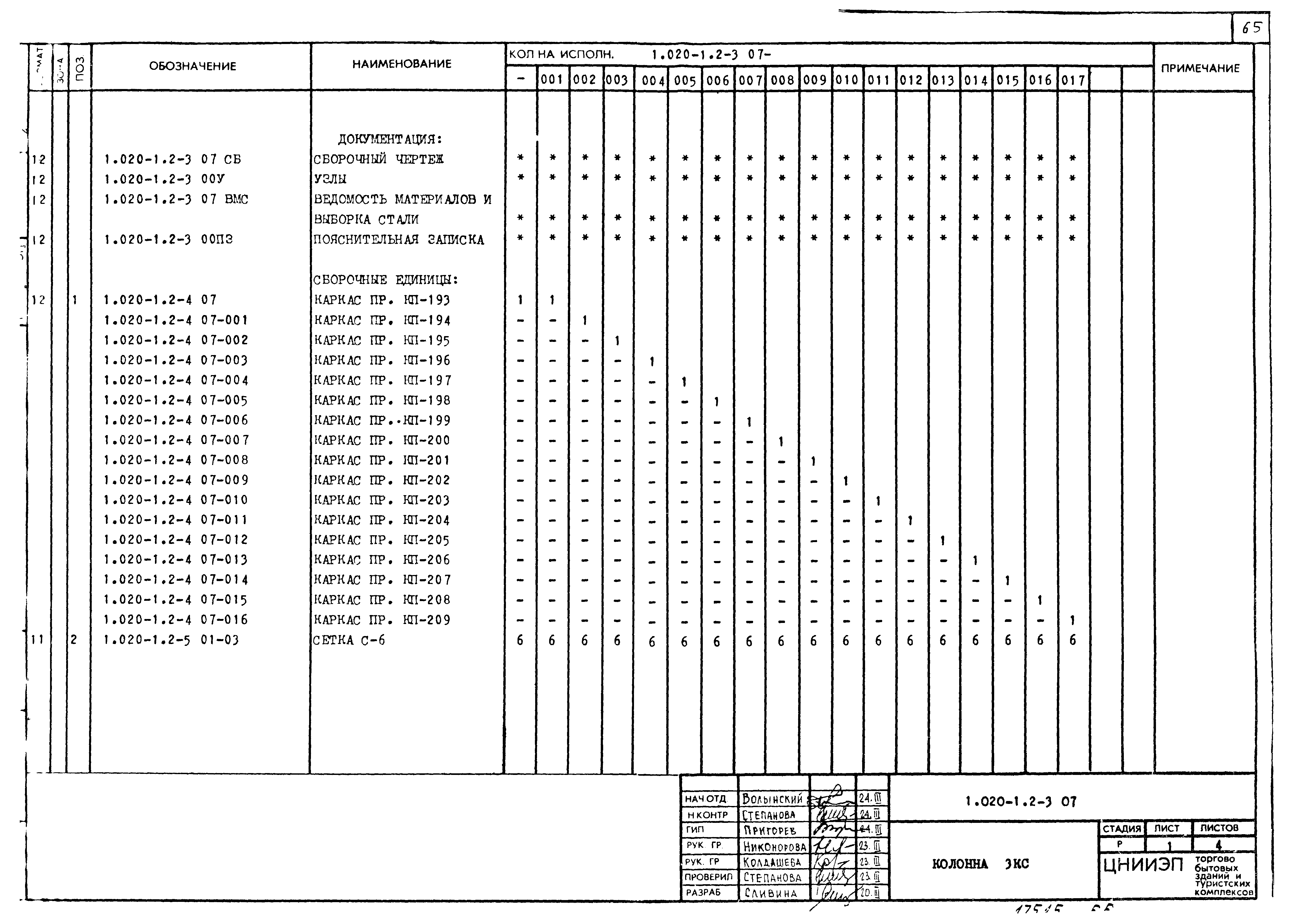 Серия 1.020-1