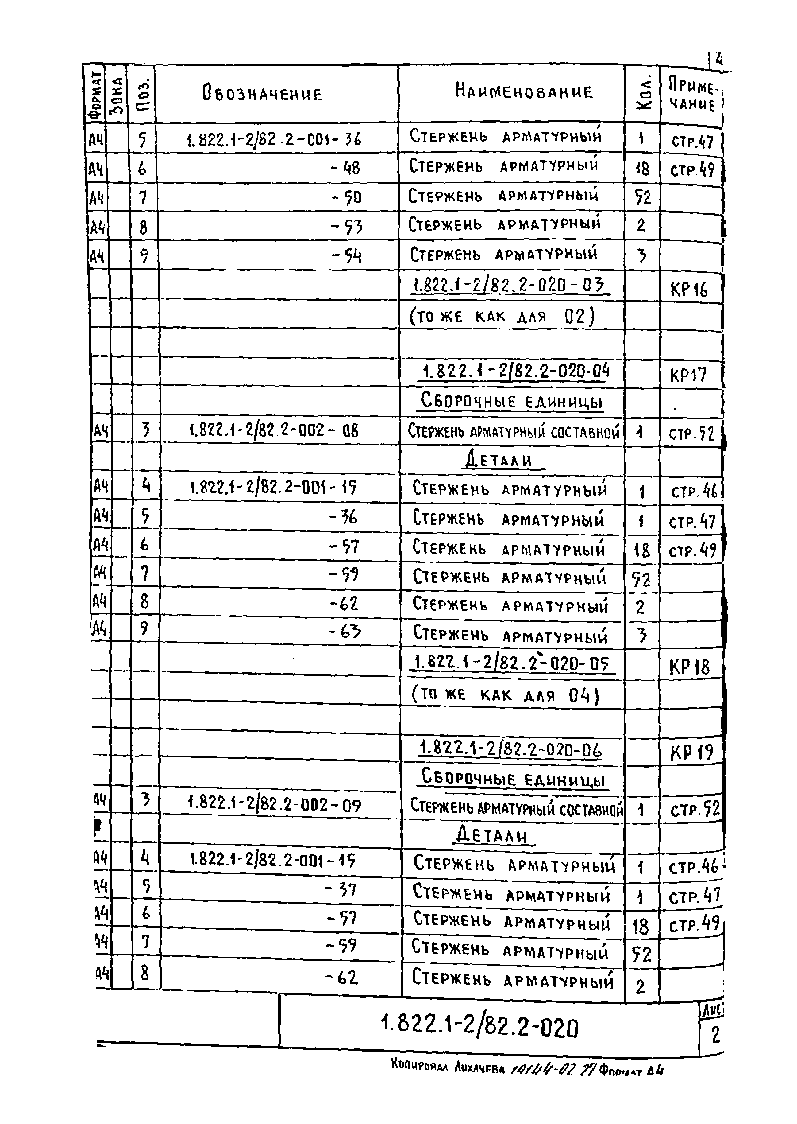 Серия 1.822.1-2/82