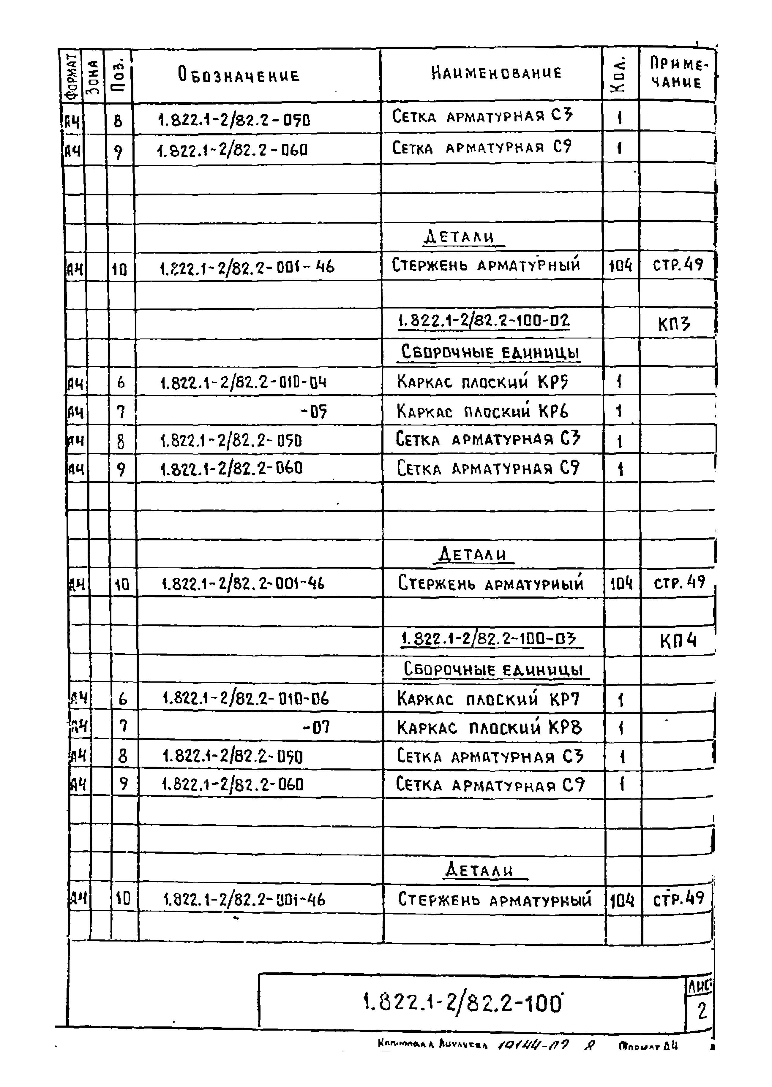 Серия 1.822.1-2/82