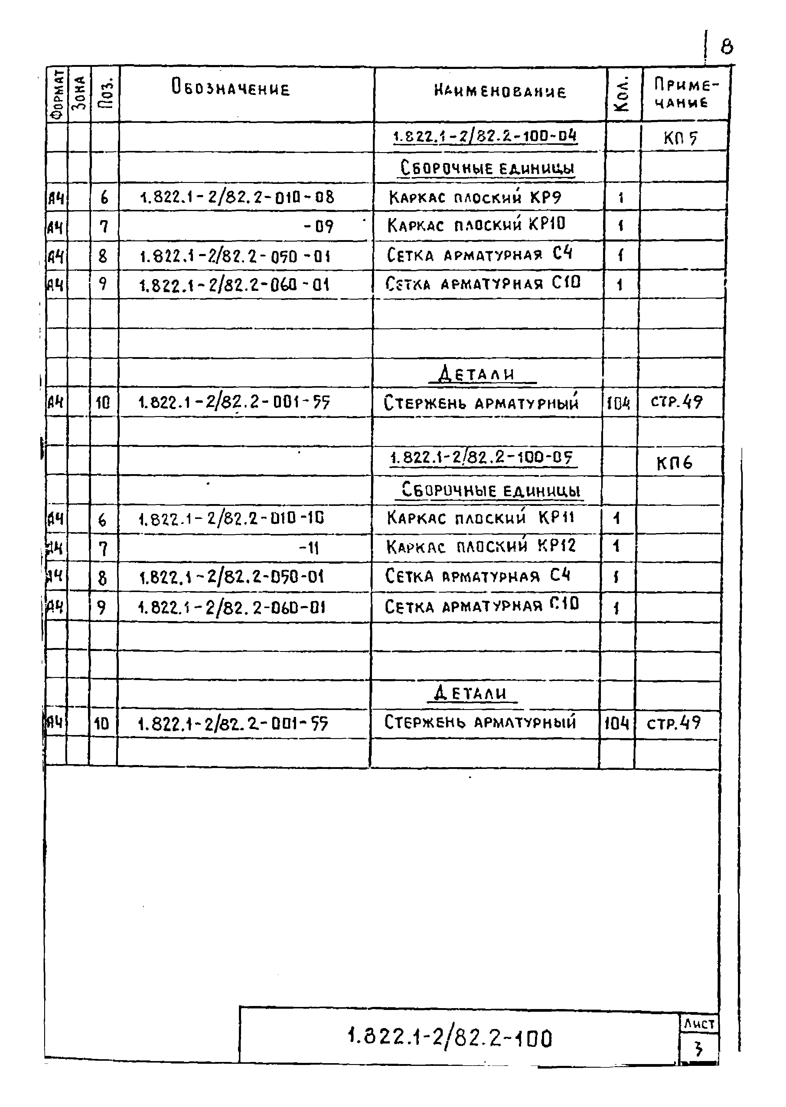 Серия 1.822.1-2/82