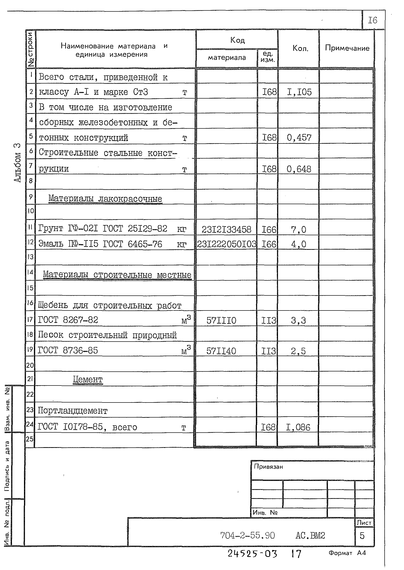 Типовой проект 704-2-55.90