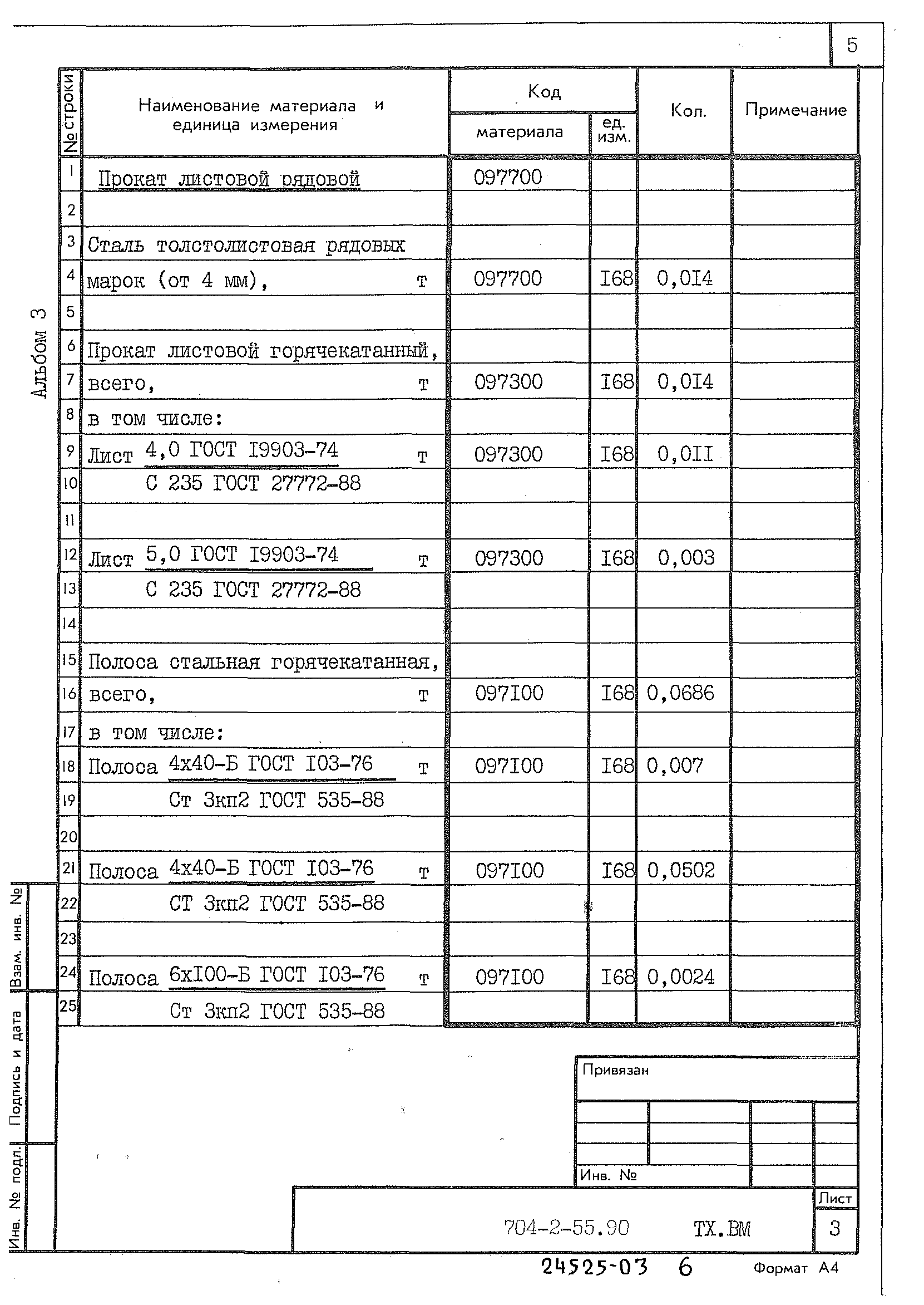 Типовой проект 704-2-55.90