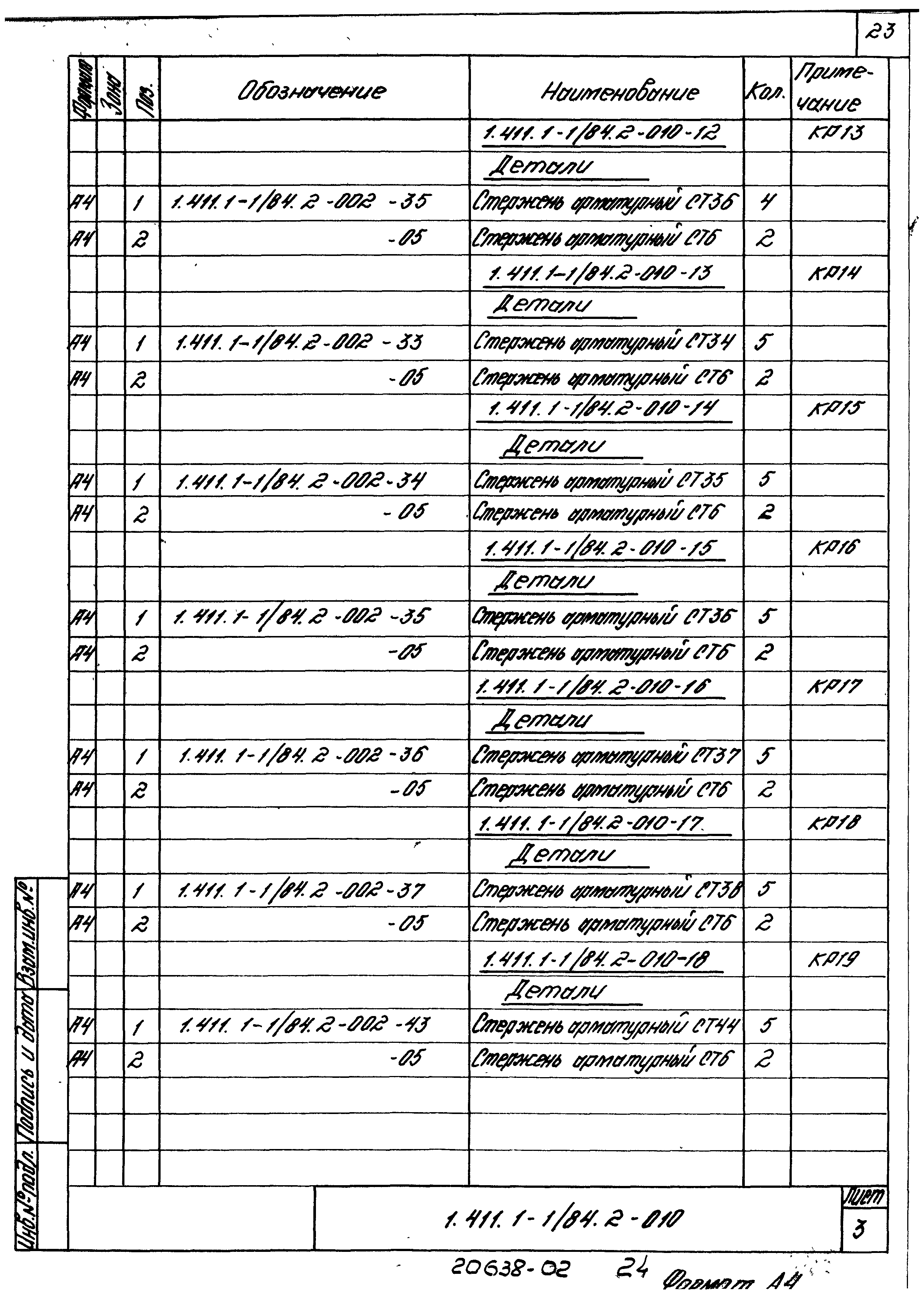 Серия 1.411.1-1/84