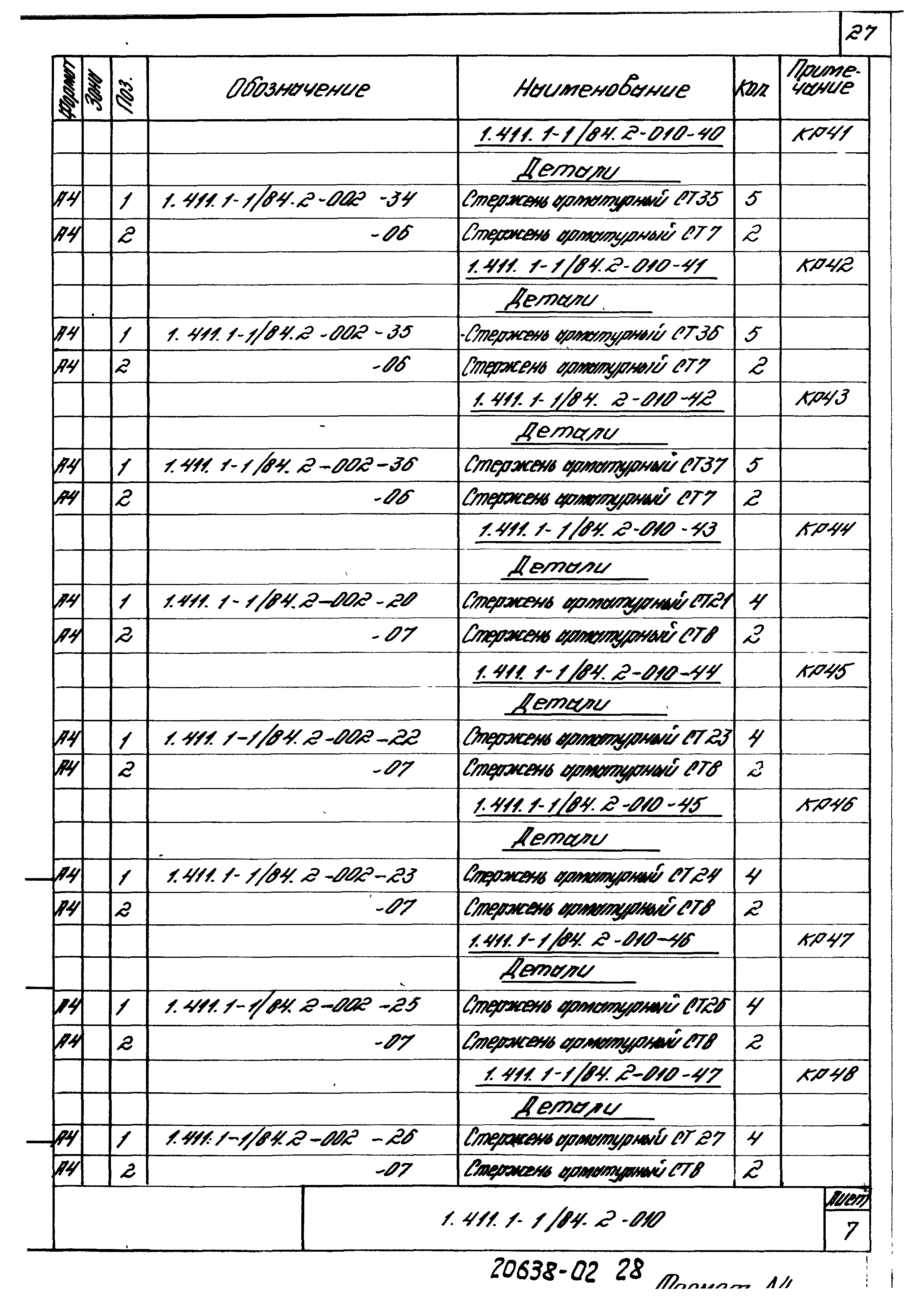 Серия 1.411.1-1/84