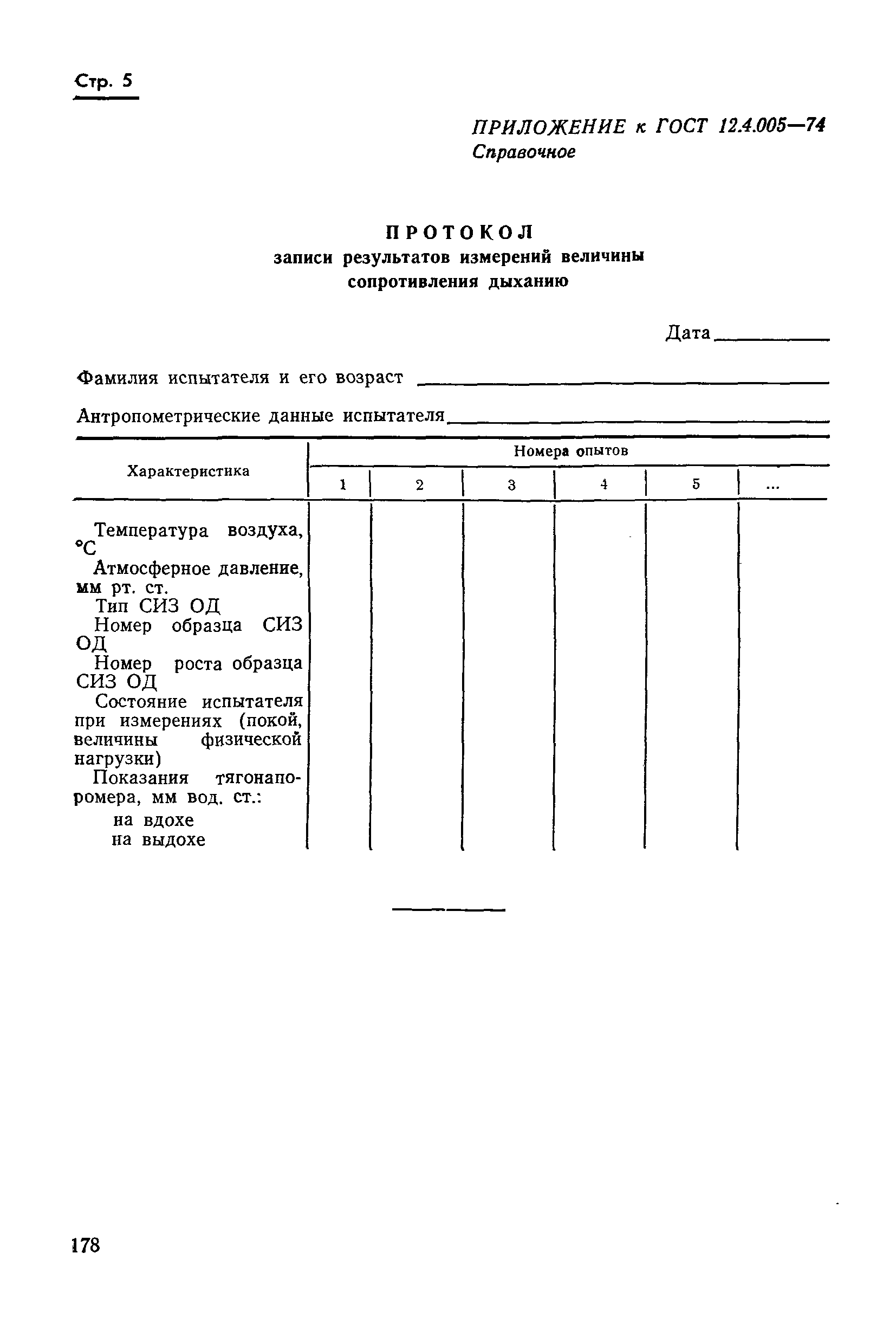 ГОСТ 12.4.005-74
