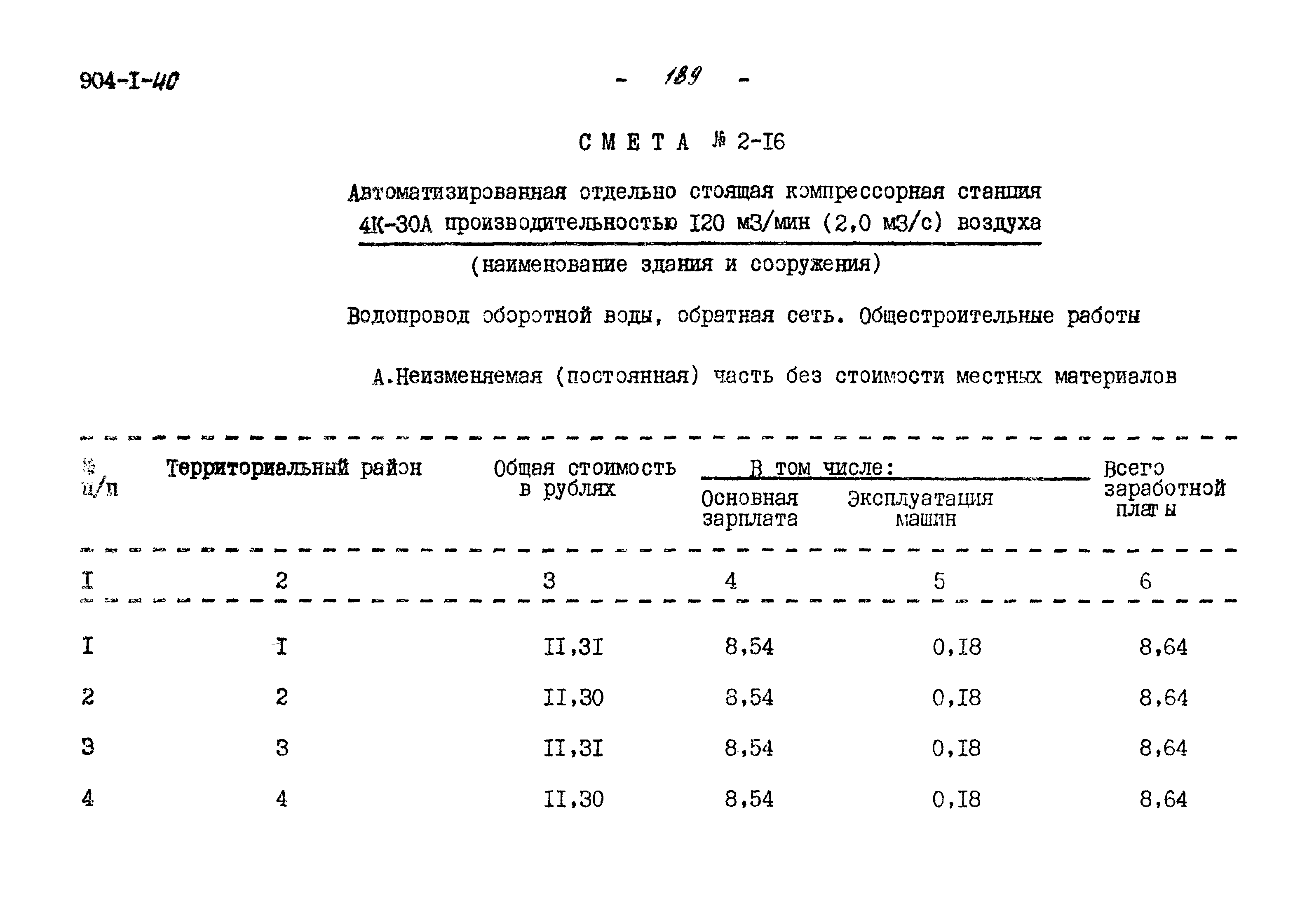Типовой проект 904-1-40
