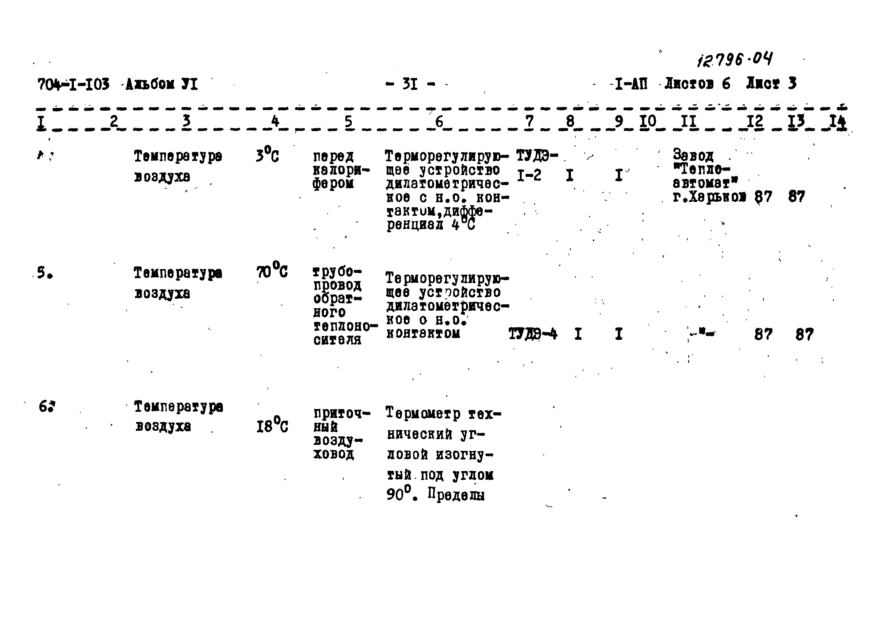 Типовой проект 704-1-103