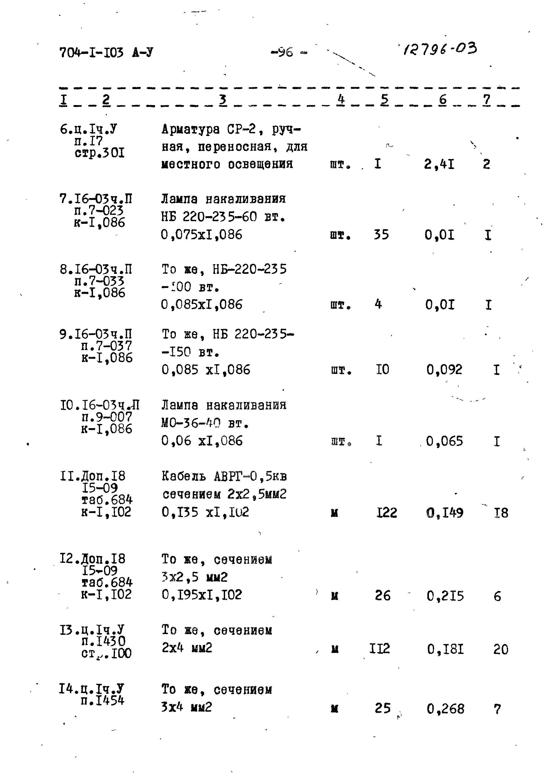 Типовой проект 704-1-103