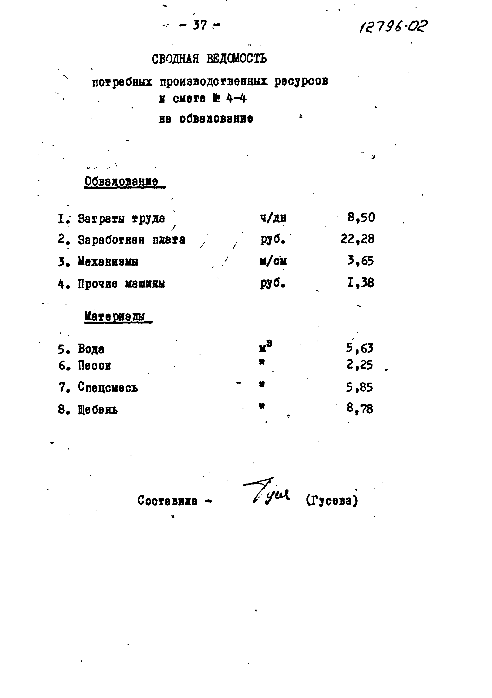 Типовой проект 704-1-103