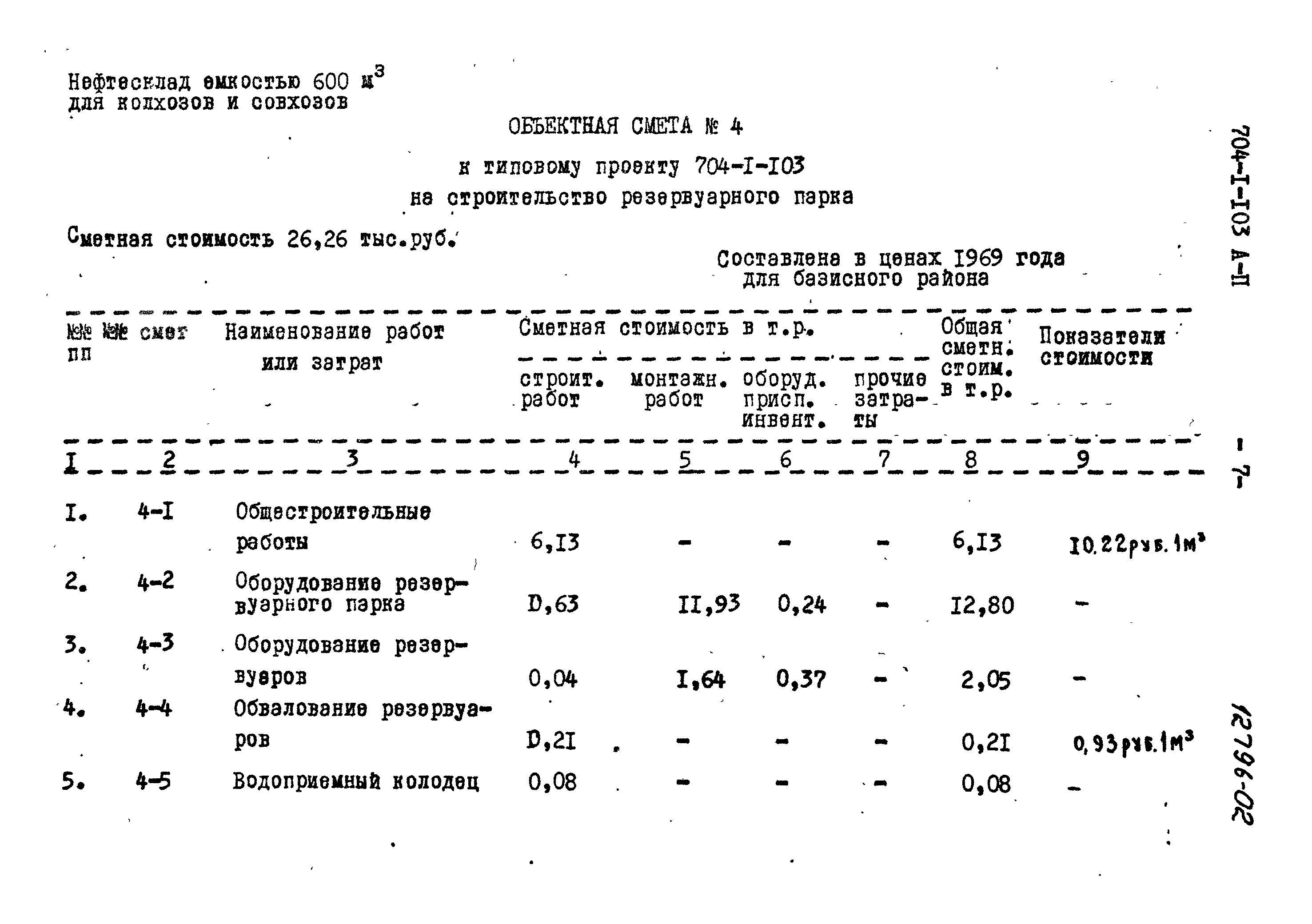 Типовой проект 704-1-103