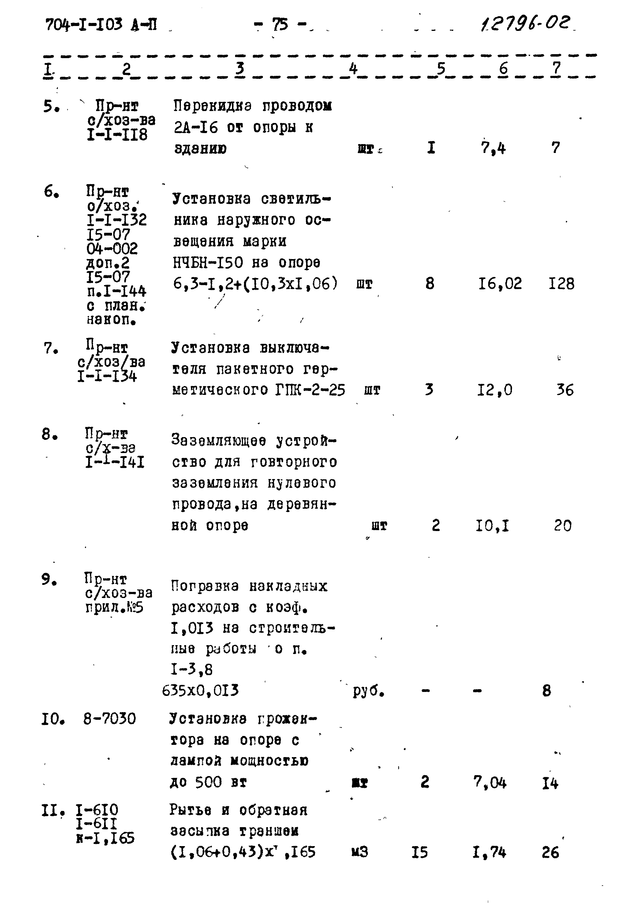 Типовой проект 704-1-103