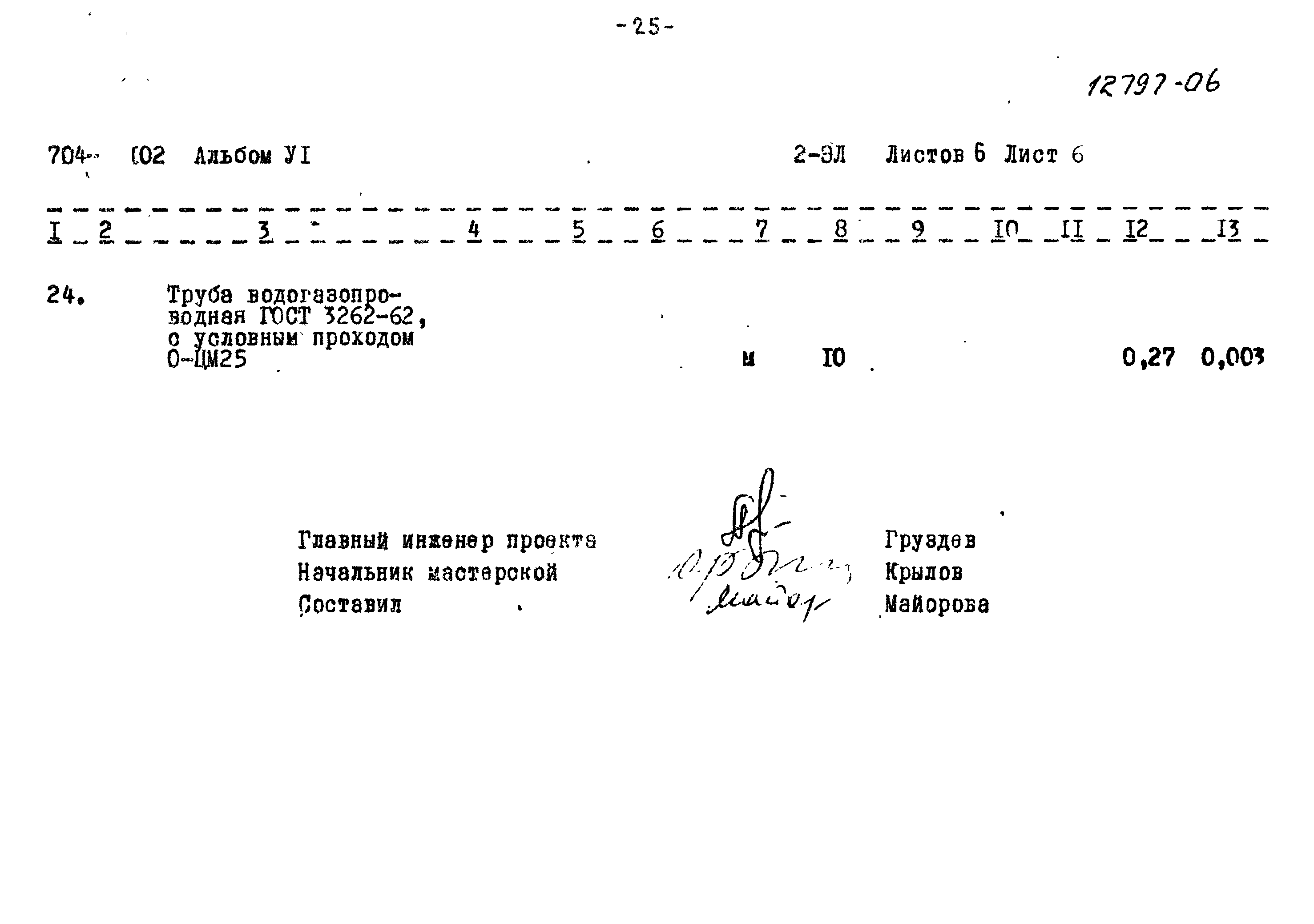 Типовой проект 704-1-102