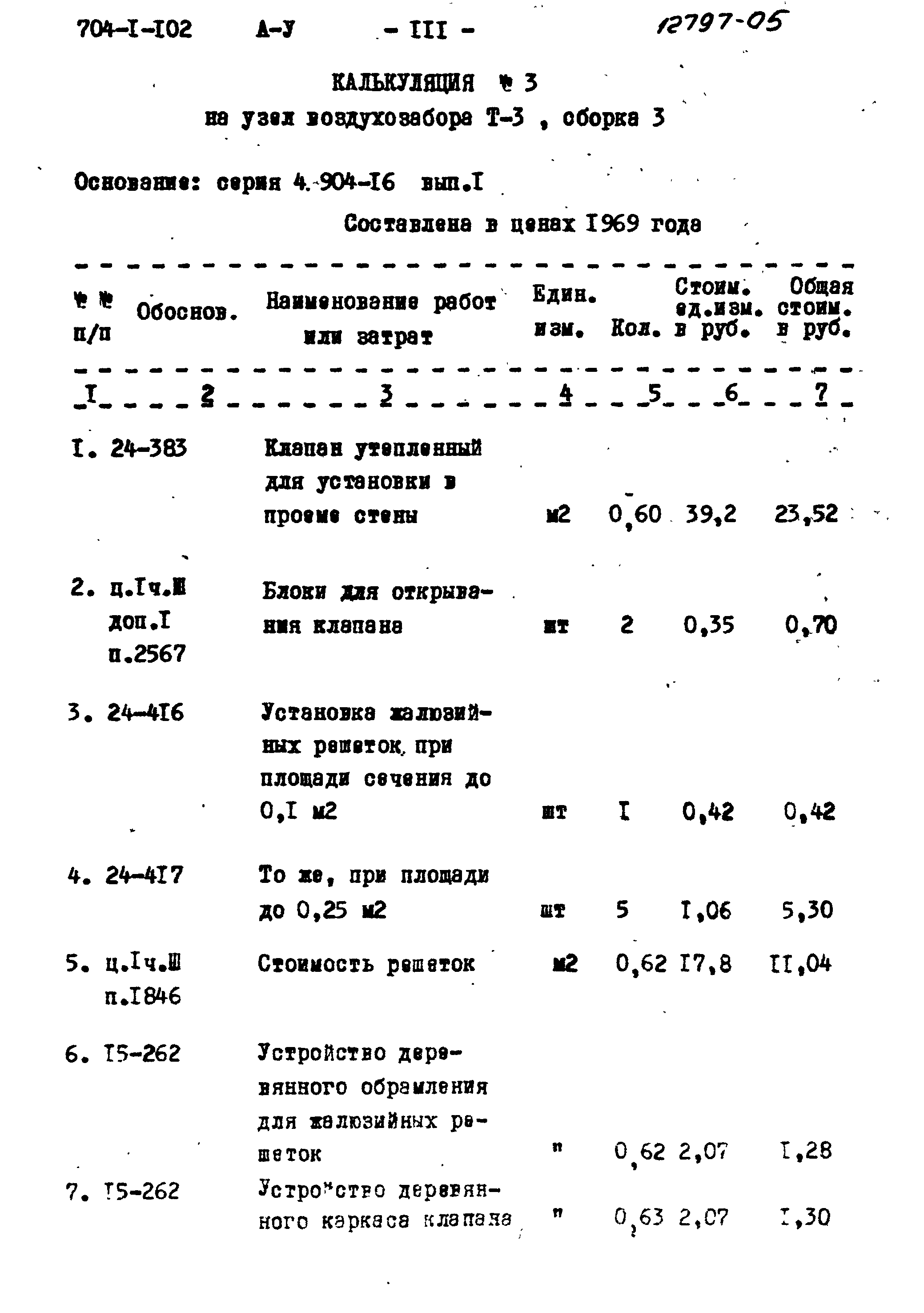 Типовой проект 704-1-102