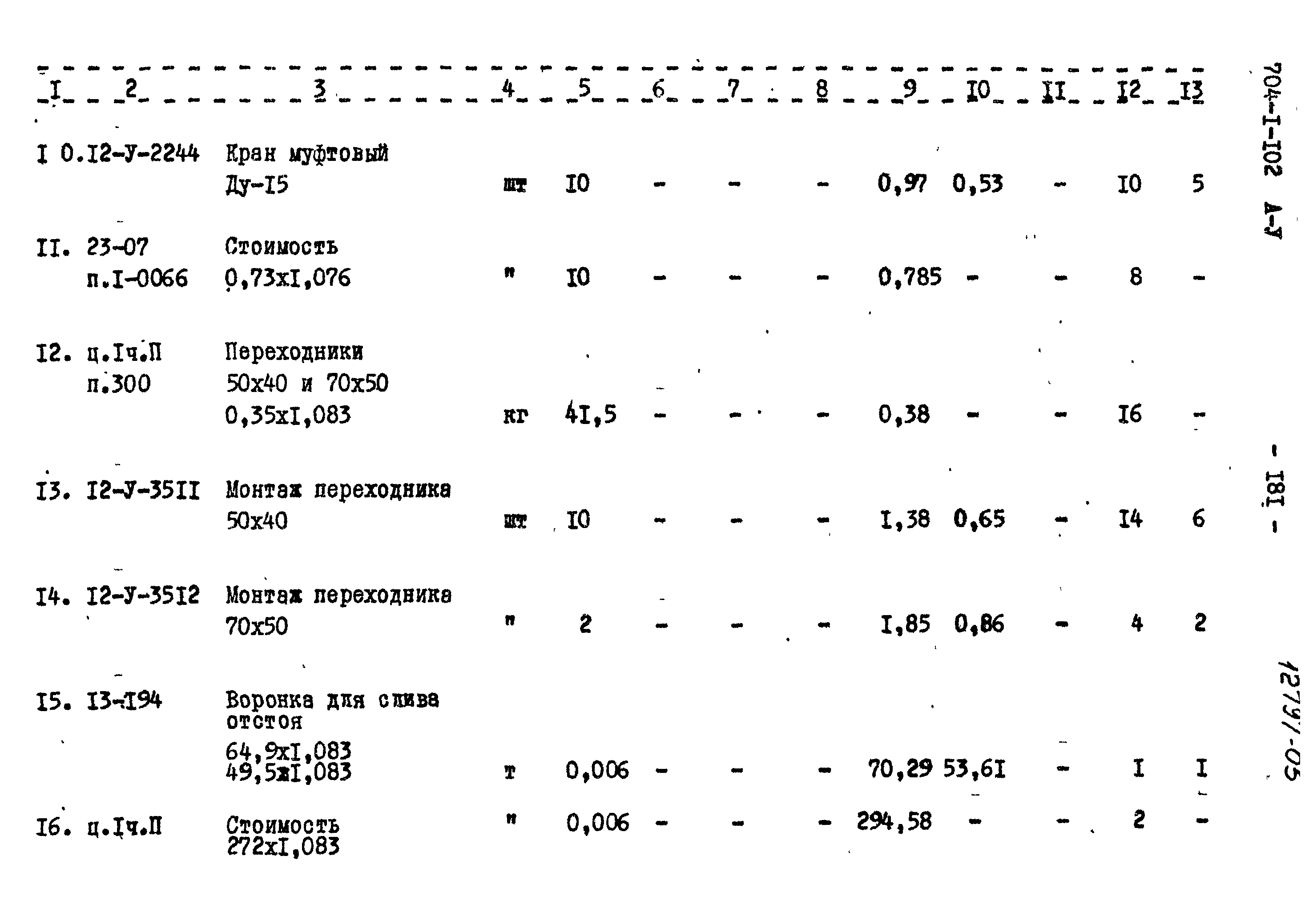 Типовой проект 704-1-102